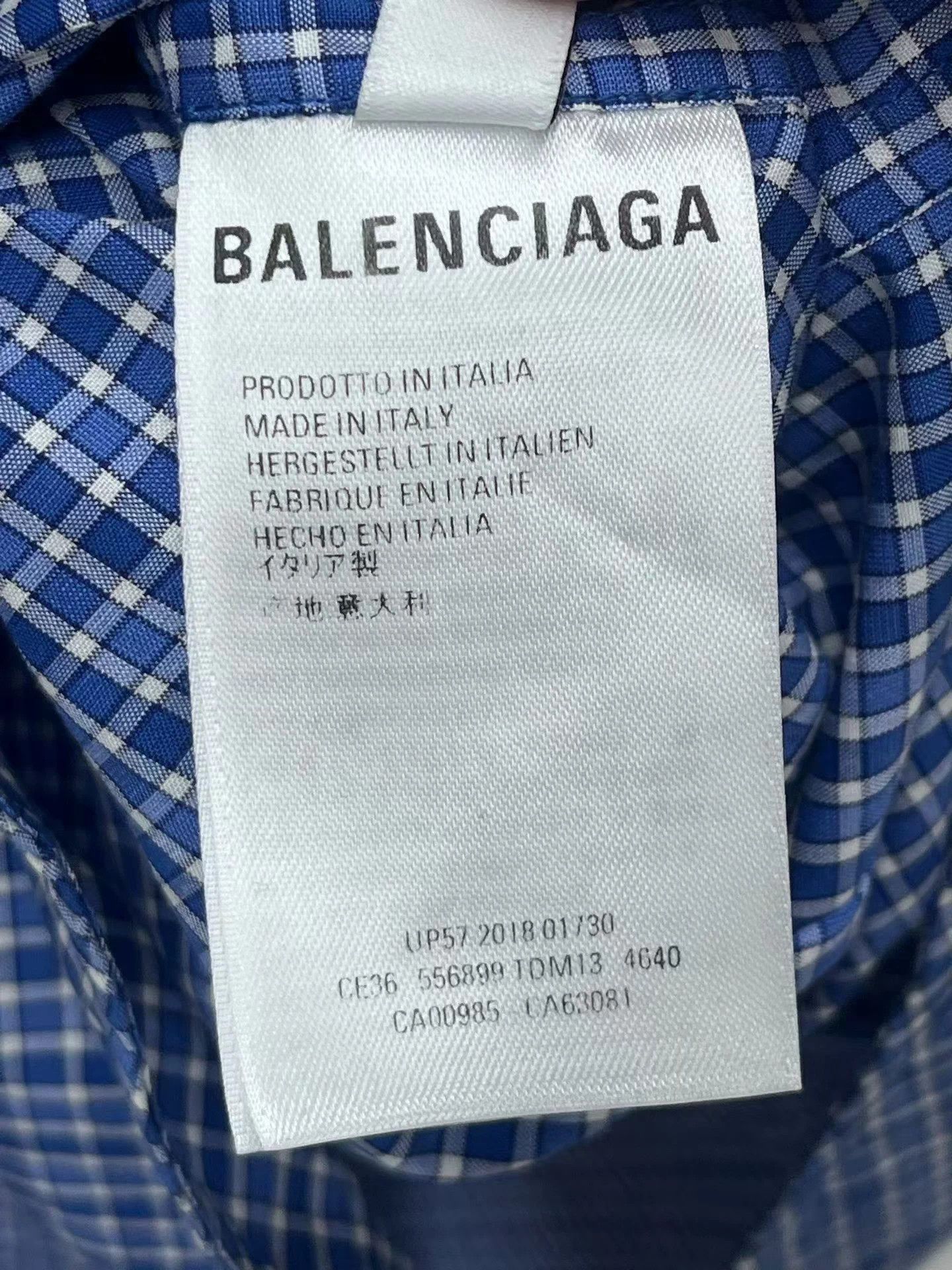 Balenciaga Balenciaga striped heart-embroidered longsleeve shirt Size US XS / EU 42 / 0 - 5 Thumbnail