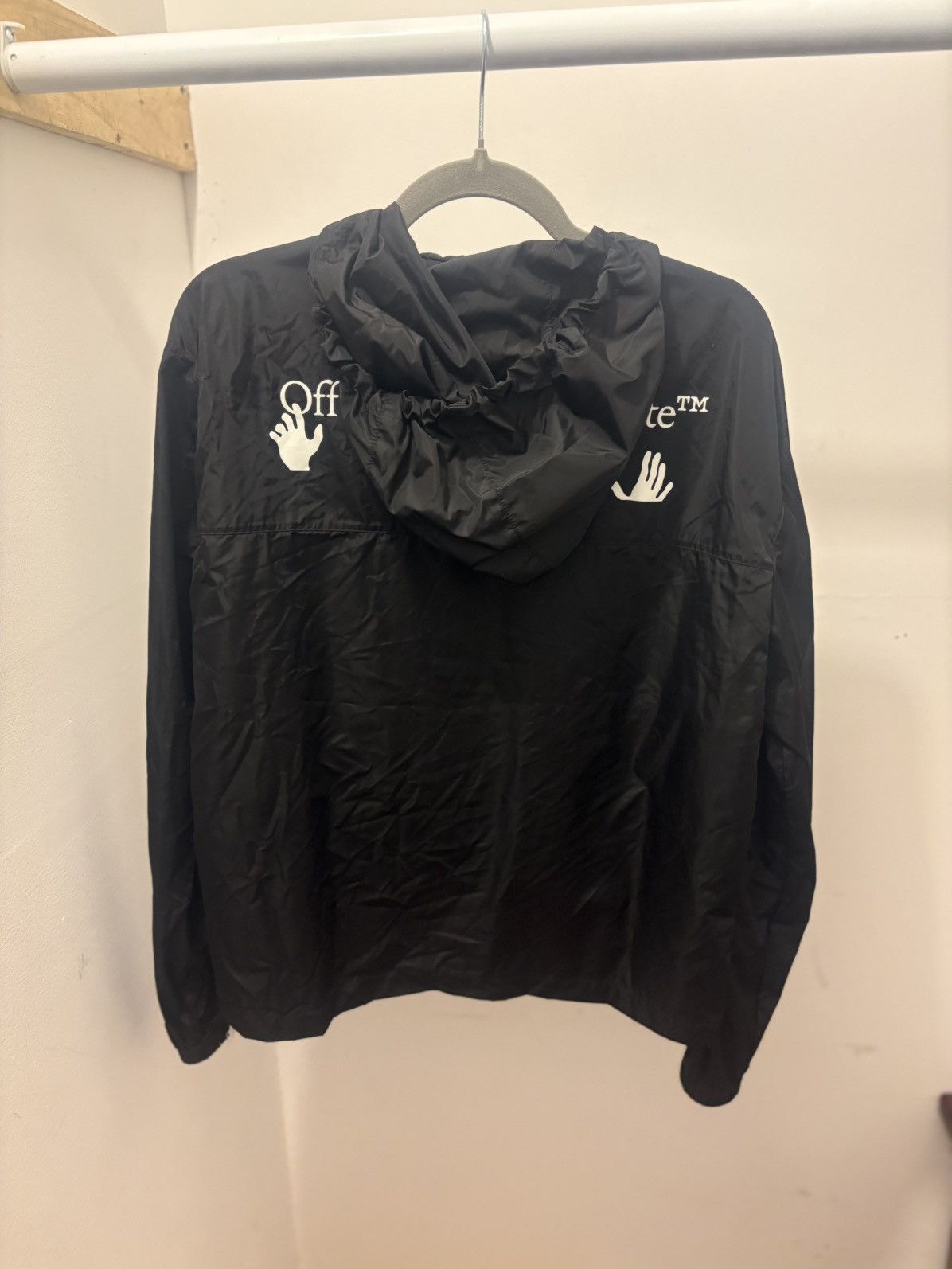 Off-White Off-White 2021 Diagonal Zip Windbreaker Size US S / EU 44-46 / 1 - 2 Thumbnail