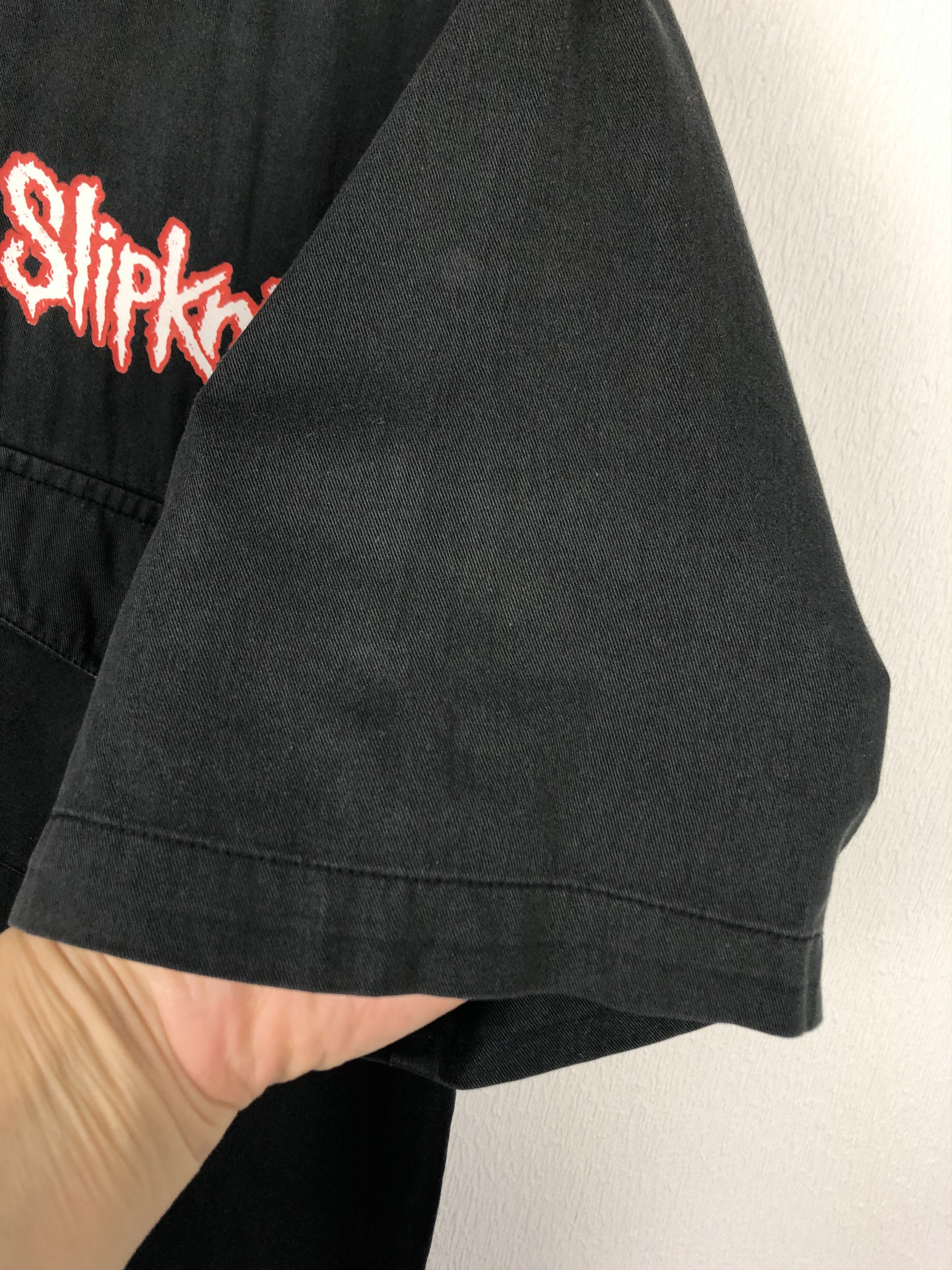 Slipknot Vintage 90s Slipknot Band Button Up Shirt Black Tee Hype Size US XL / EU 56 / 4 - 5 Thumbnail