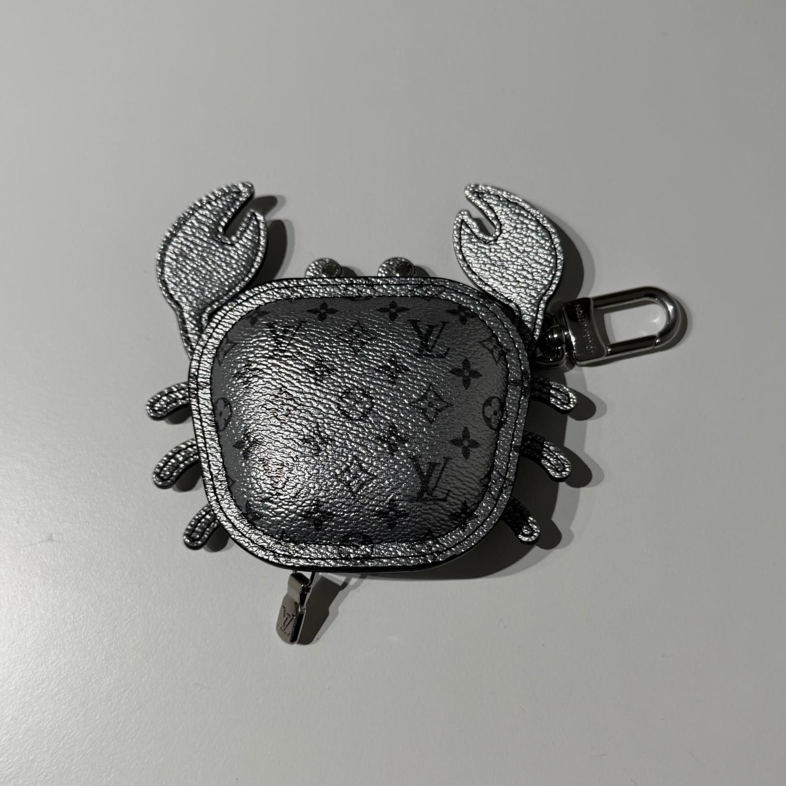 Louis Vuitton Leather Crab Bag Charm