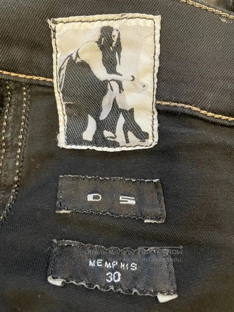Rick Owens Rick Owens Biker Stretch Denim Pants Size 3. Size US 30 / EU 46 - 3 Thumbnail