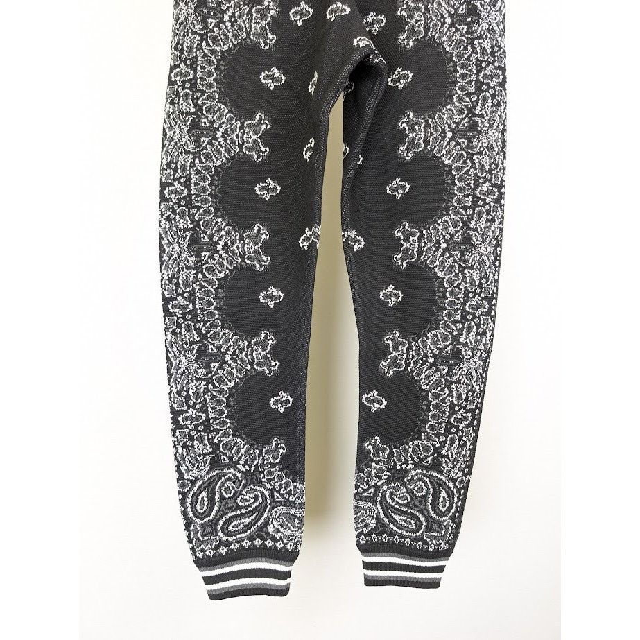 Amiri o1rshd1 Q:2 / Bandana B-Ball Sweatpants & Joggers Black/Grey Size US 32 / EU 48 - 13 Thumbnail