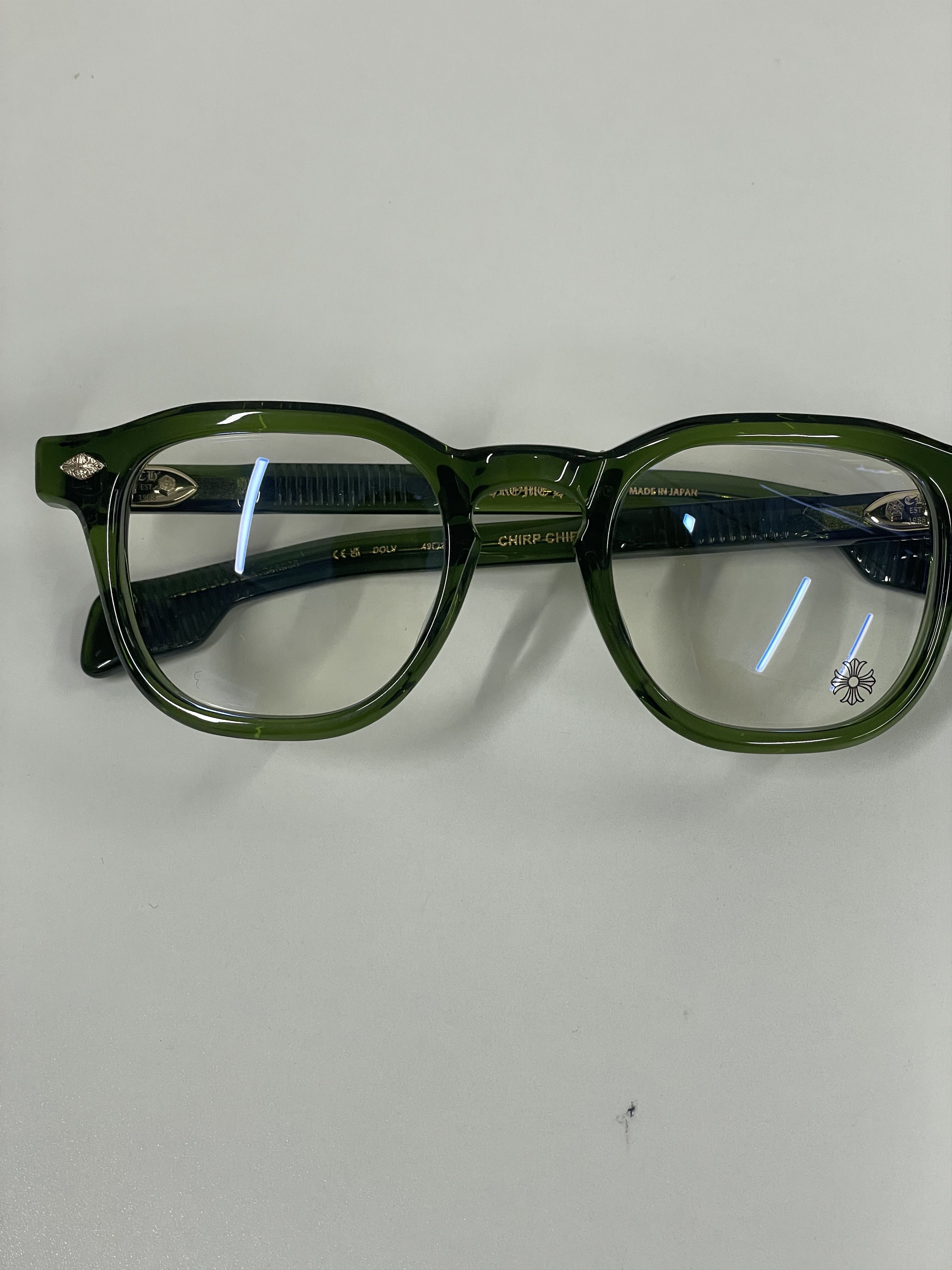 Chrome Hearts Chrome Hearts CHIRP CHIRP DOLV Glasses Frame Size ONE SIZE - 6 Thumbnail