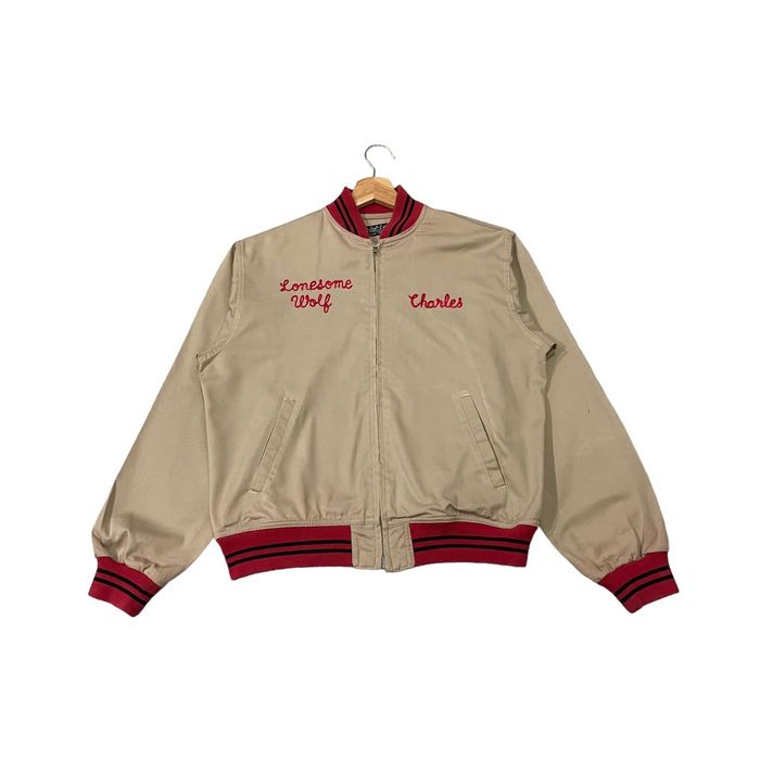 Vintage Vintage Style Eyes By Sugar Cane Bomber Jacket Grailed