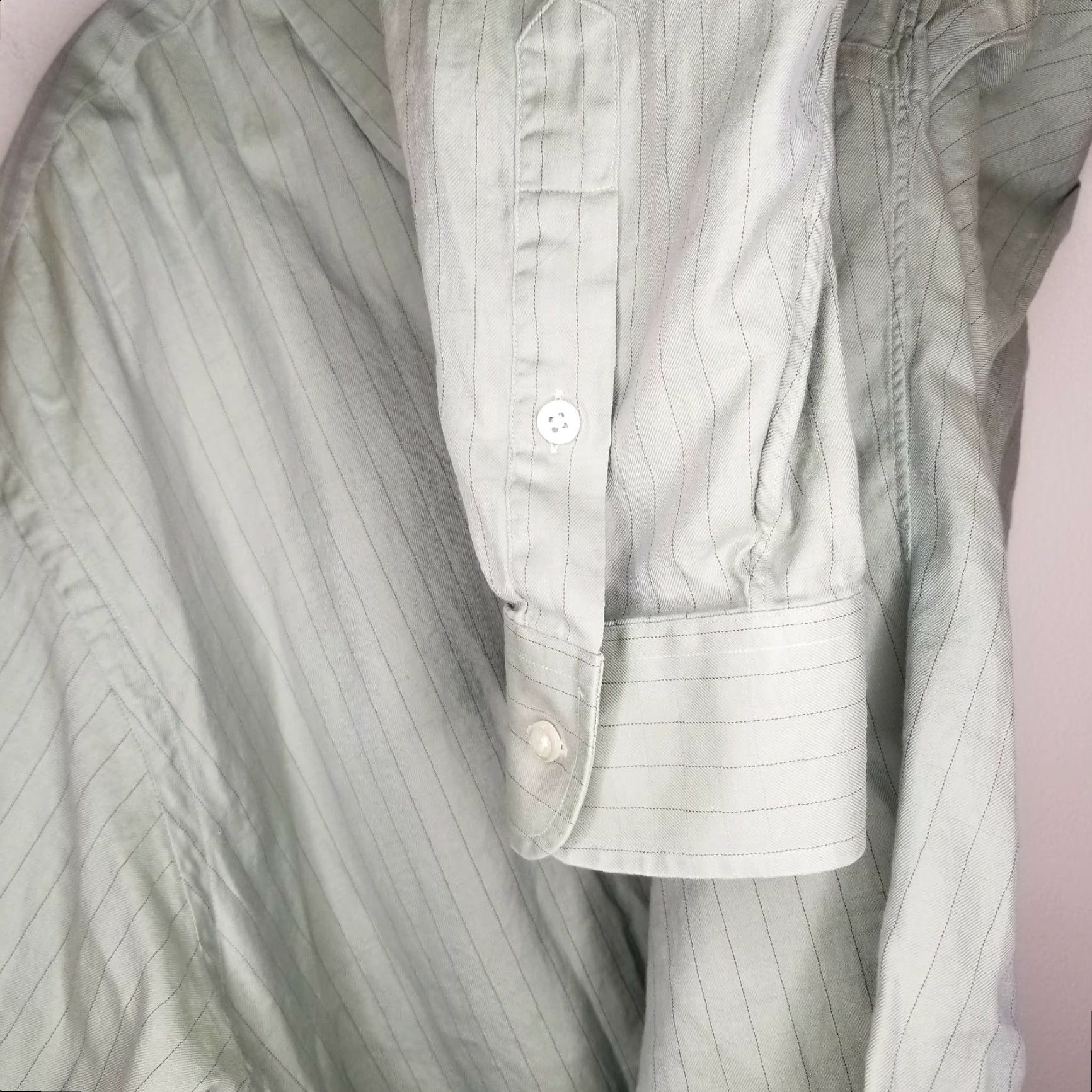 Ike Behar IKE BEHAR Mens Green Long Sleeve Button-Up XL Shirt Size US XL / EU 56 / 4 - 4 Thumbnail