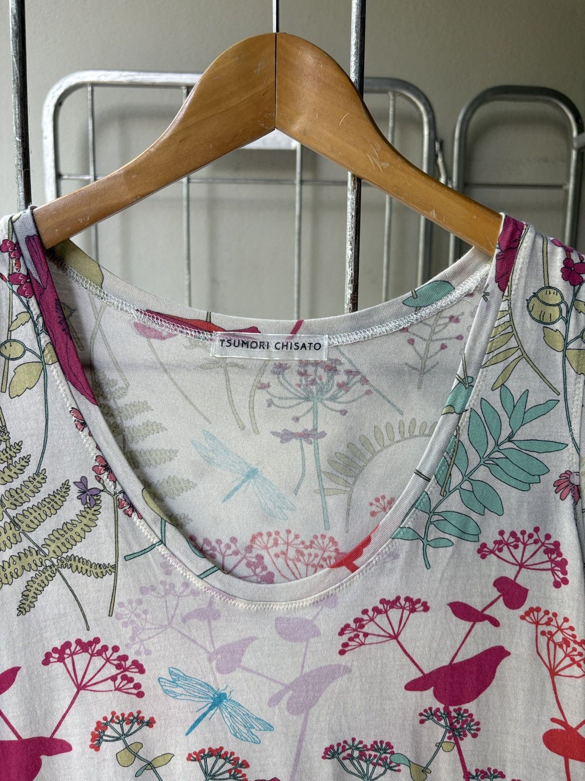 Tsumori Chisato Tsumori Chisato flowers printed blouse Size M / US 6-8 / IT 42-44 - 4 Thumbnail