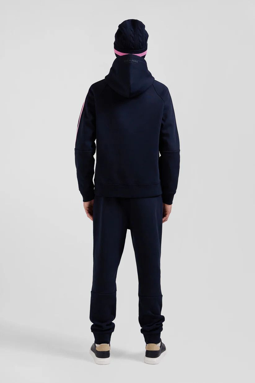 Eden Park o1s22i1n1024 Raglan Hooded Sweatshirt in Blue Size US S / EU 44-46 / 1 - 6 Thumbnail