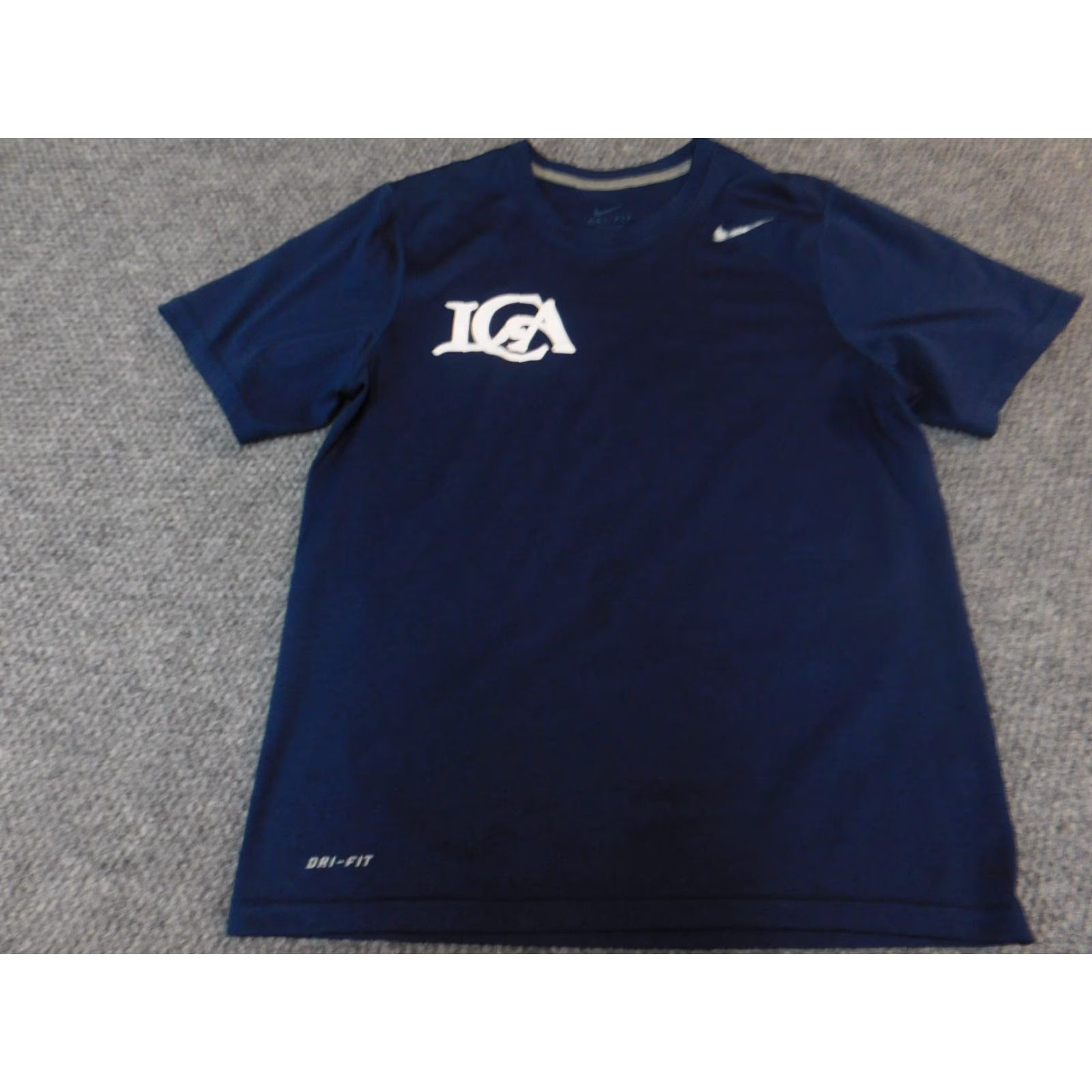 Nike Nike T Shirt Mens S Blue Dri Fit logo graphic Size US S / EU 44-46 / 1 - 3 Thumbnail