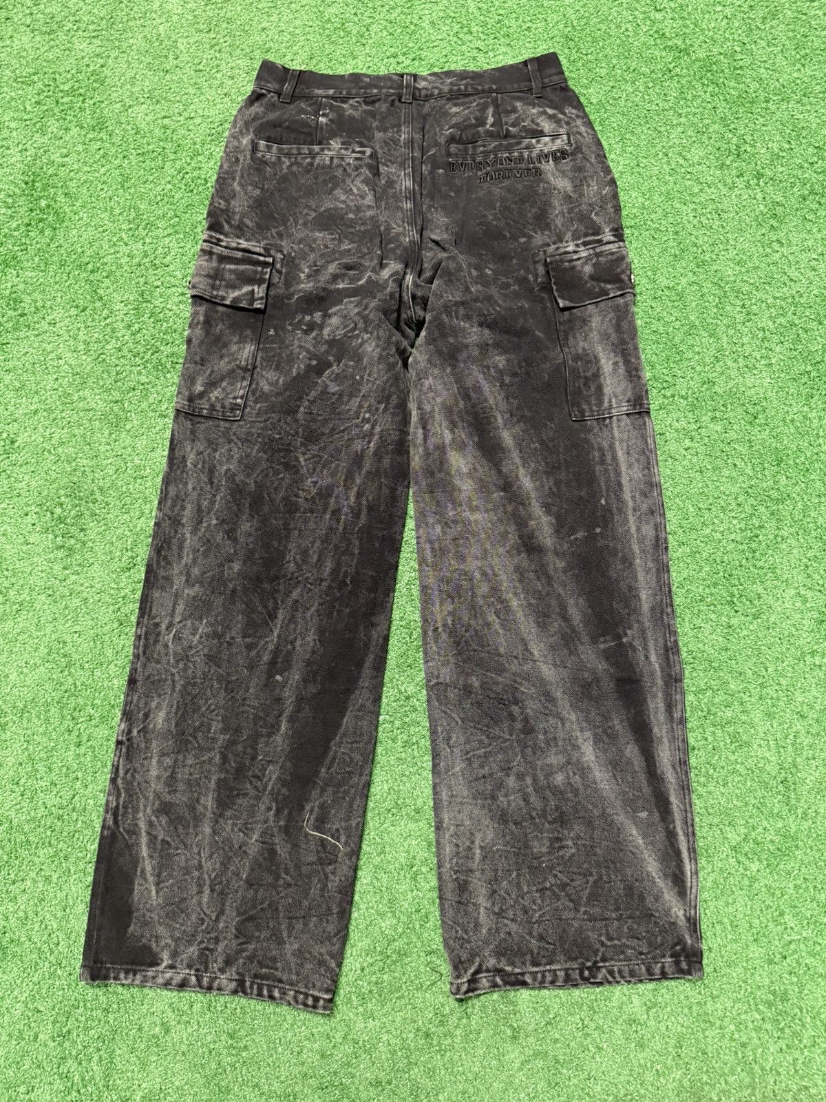 Vale Vale acid wash denim sz 34 Size US 34 / EU 50 - 4 Thumbnail