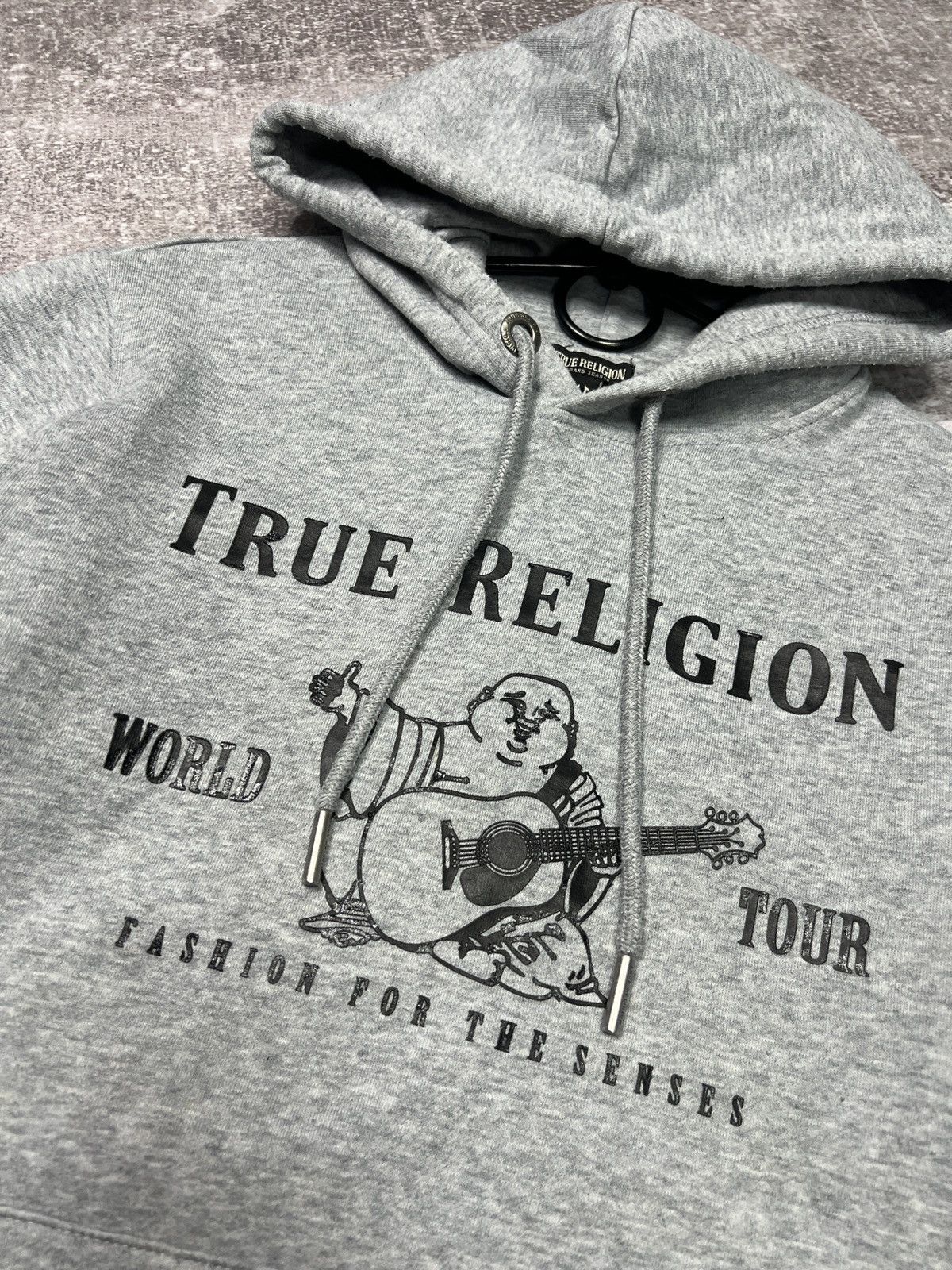 True Religion Vintage True Religion Hoodie Big Logo Size L Size US L / EU 52-54 / 3 - 3 Thumbnail