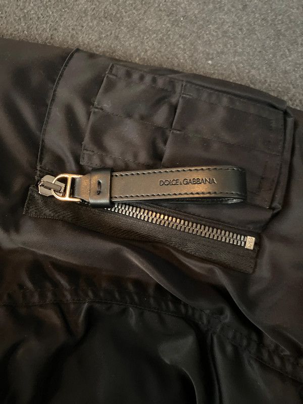 Dolce & Gabbana Dolce & Gabbana Plate Cropped Bomberjacket Size US L / EU 52-54 / 3 - 4 Thumbnail