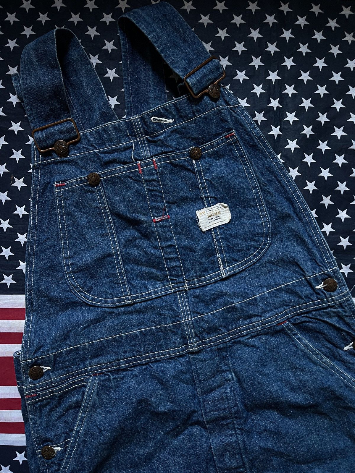 Big Mac × Vintage Vintage 1960s BigMac Overalls Size US 34 / EU 50 - 2 Thumbnail