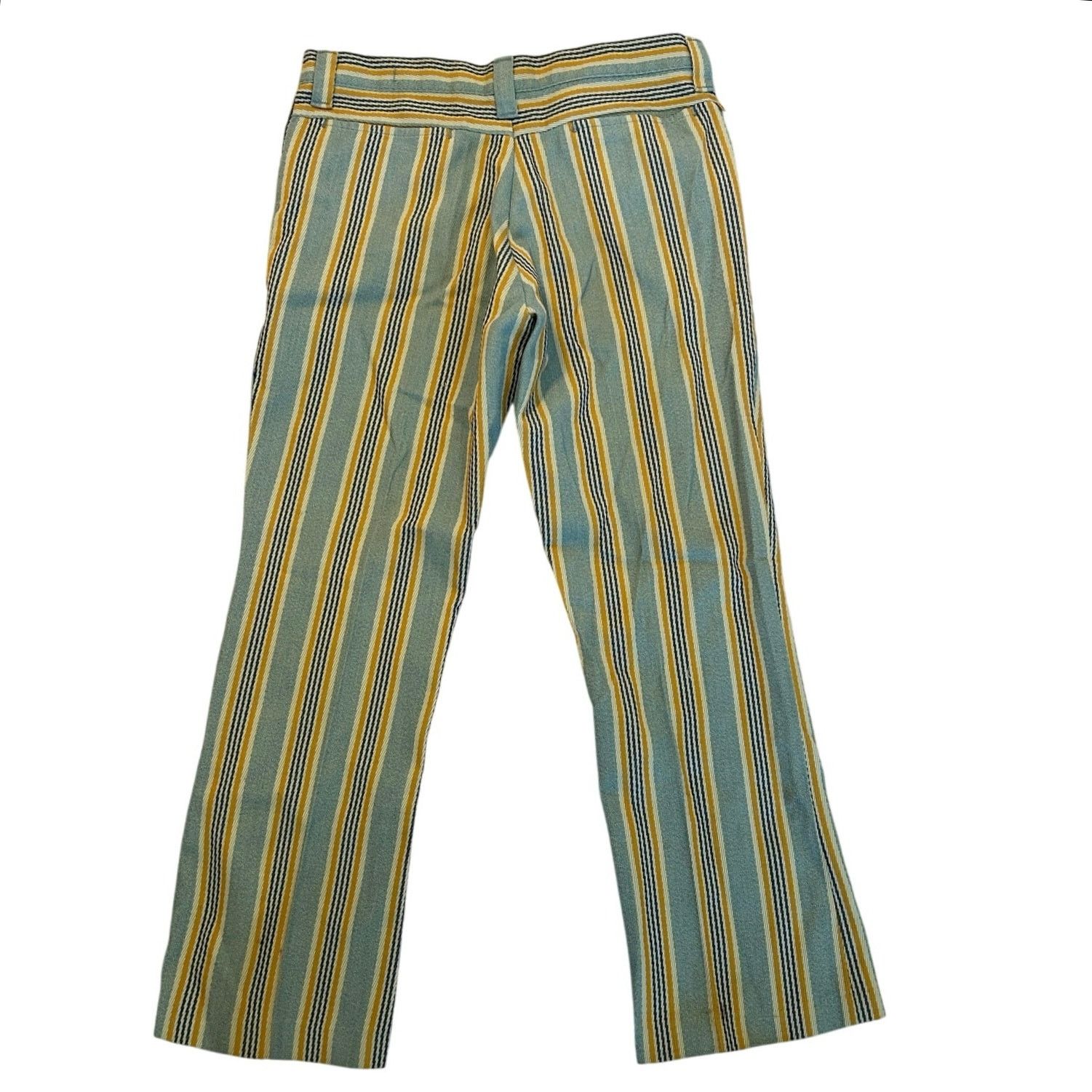 Farah Vintage Farah Striped Women's Pants Size 12 Artisan Cotton Size 34" / US 12 / IT 48 - 2 Thumbnail