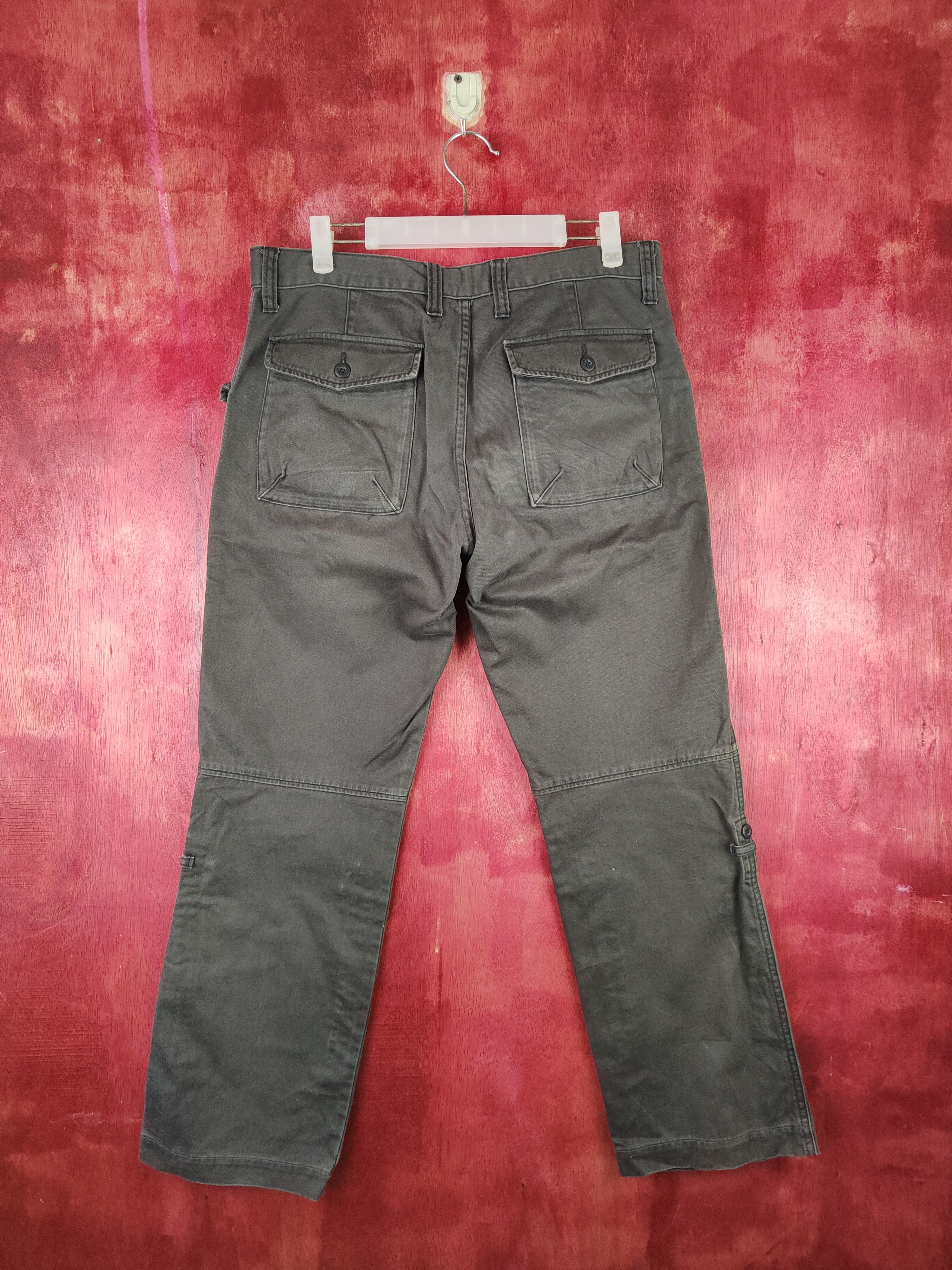 Japanese Brand × Uniqlo Uniqlo Dark Brown Multipocket Casual Pants #S1474 Size US 32 / EU 48 - 7 Thumbnail