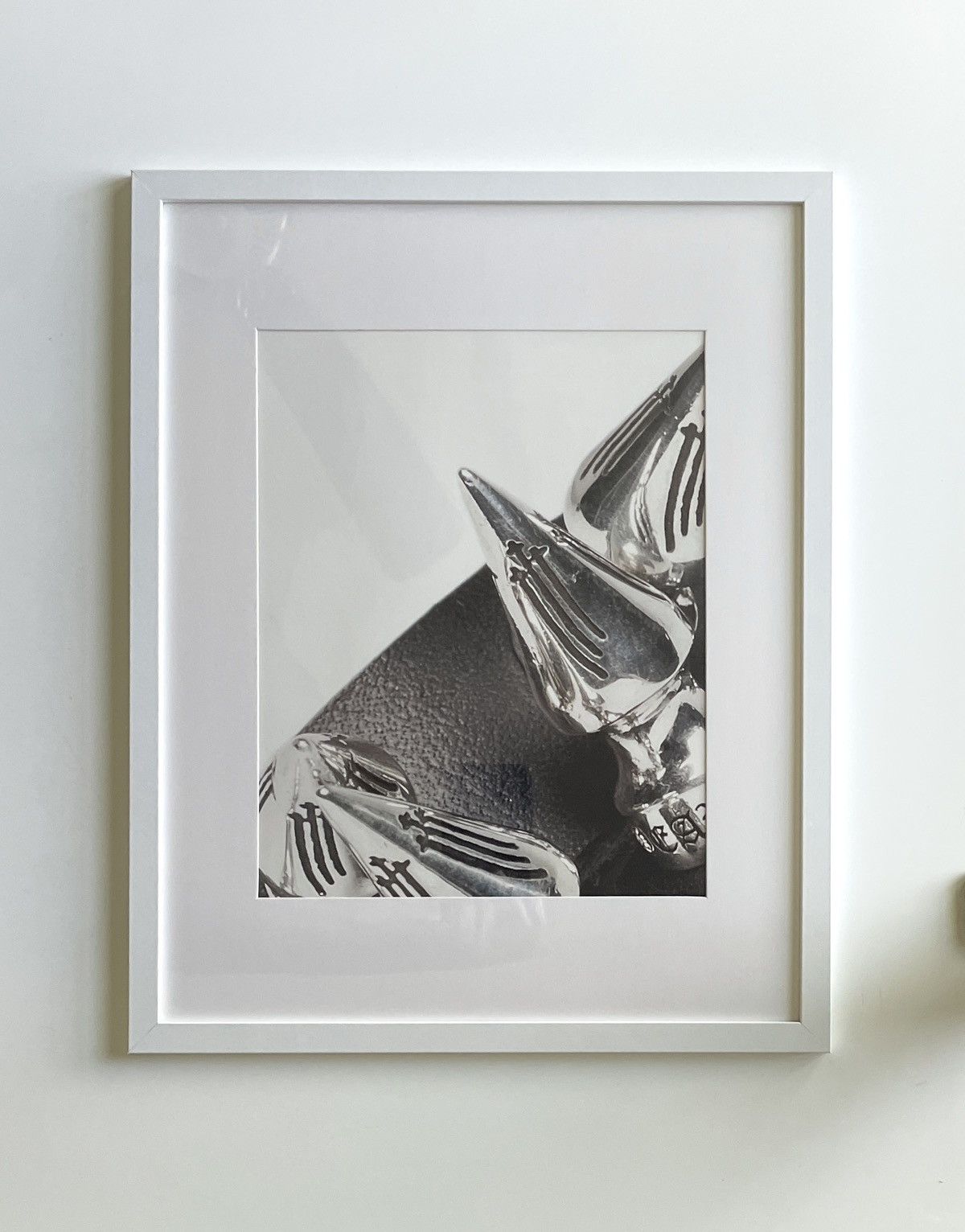 Chrome Hearts × Vintage Chrome Hearts leather W/ Studs photo Poster framed 11x14 Size ONE SIZE - 1 Thumbnail