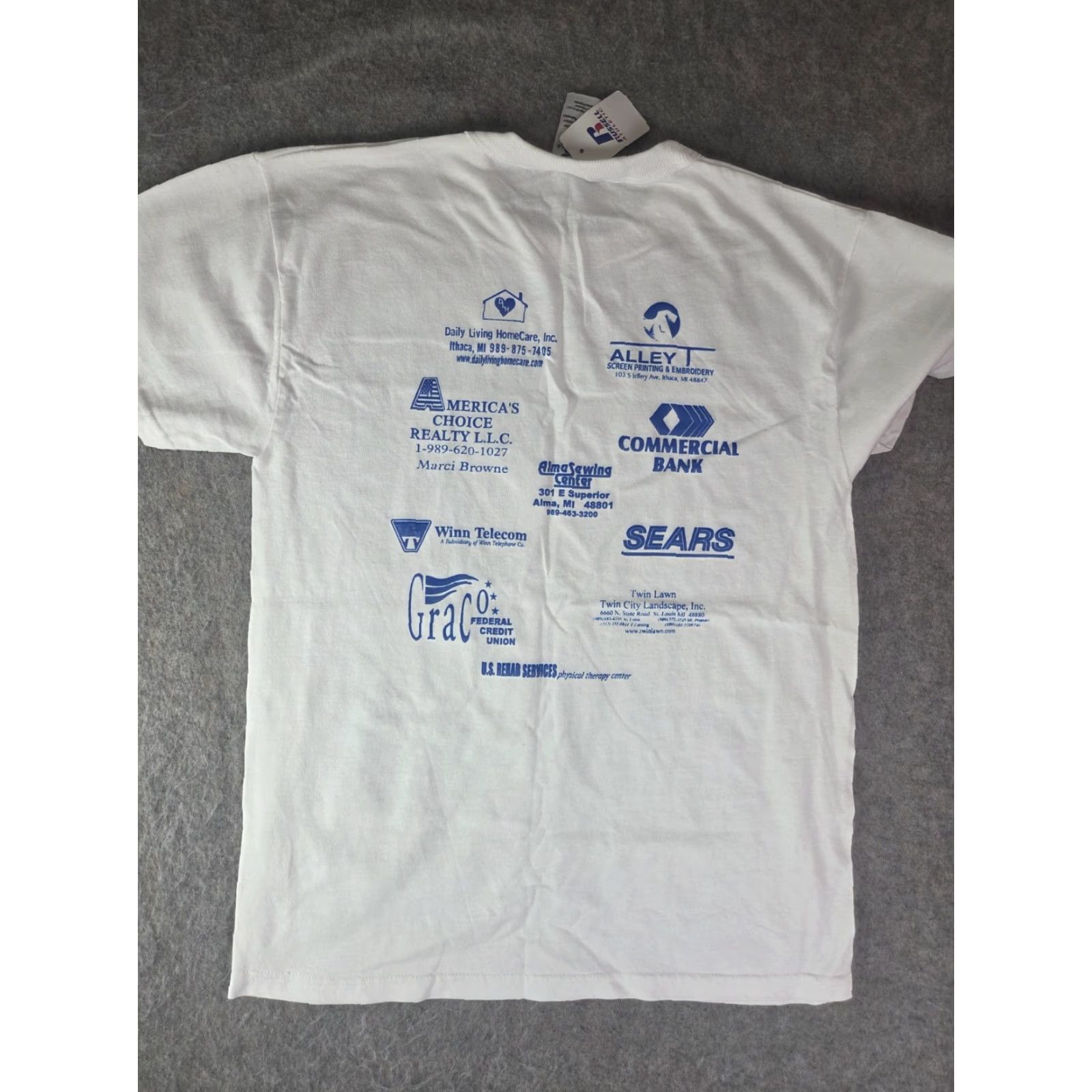 Russell Athletic Detroit Radio WCZY Highland Festival T Shirt Size Small NWT Size US S / EU 44-46 / 1 - 4 Thumbnail
