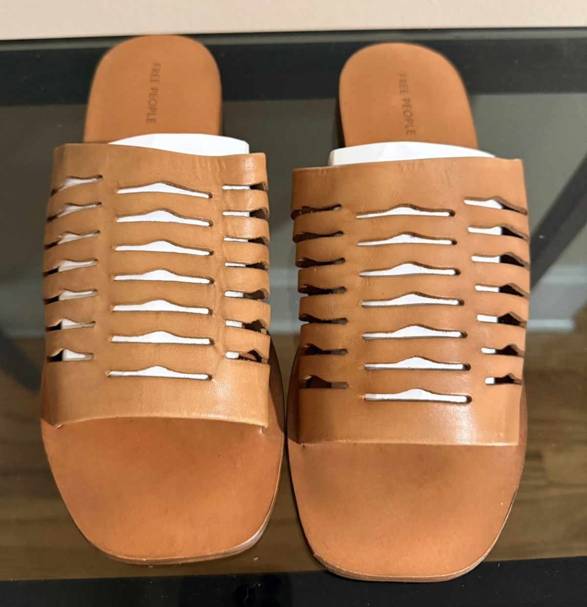 Free People Free People Slice if the Sun Sandals Size US 7.5 / IT 37.5 - 1 Thumbnail