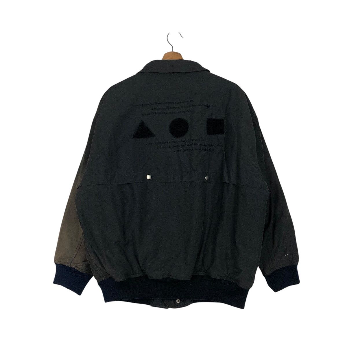 Japanese Brand × Vintage Vintage Bomber Jacket SunFaded Design Redgrape Issey Miyake Size US M / EU 48-50 / 2 - 9 Thumbnail
