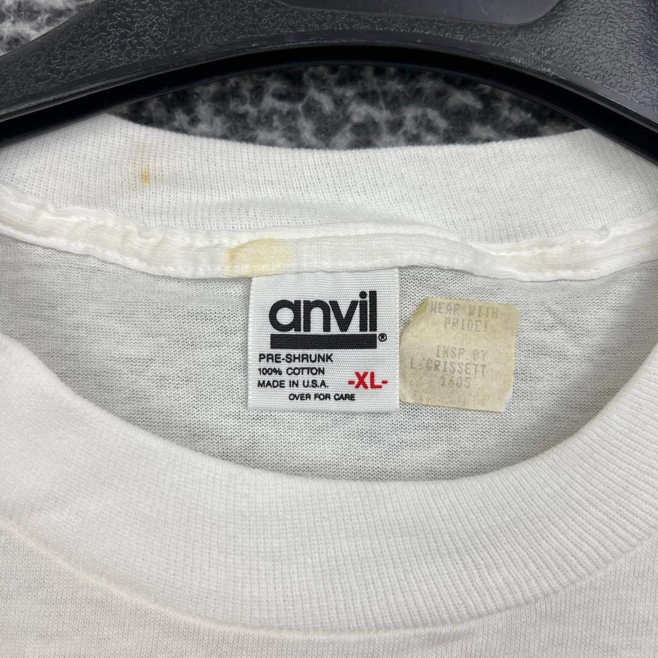 Anvil Vintage San Francisco Shirt Men XL White Anvil Short Sleeve Size US XL / EU 56 / 4 - 4 Thumbnail