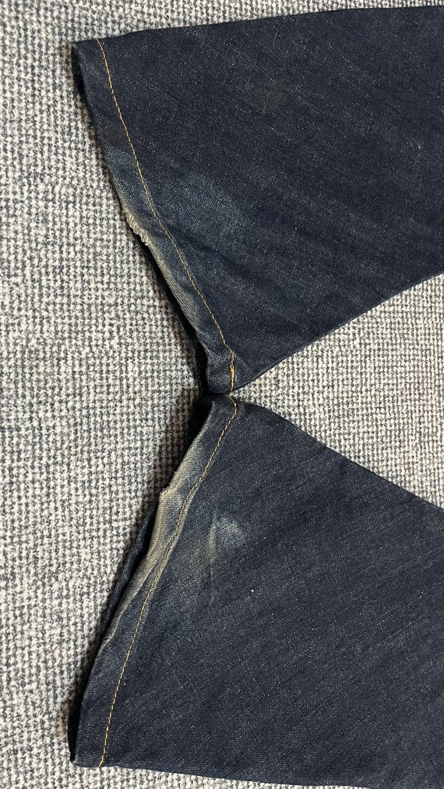 If Six Was Nine Vintage Diabrock Banana Flare jeans size 34 x 31 inches Size US 34 / EU 50 - 14 Thumbnail