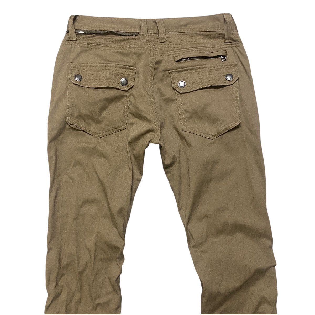 Le Grande Bleu (L.G.B.) Semantic Design Cargo Tactical Stacked Flare Pants Size US 32 / EU 48 - 9 Thumbnail