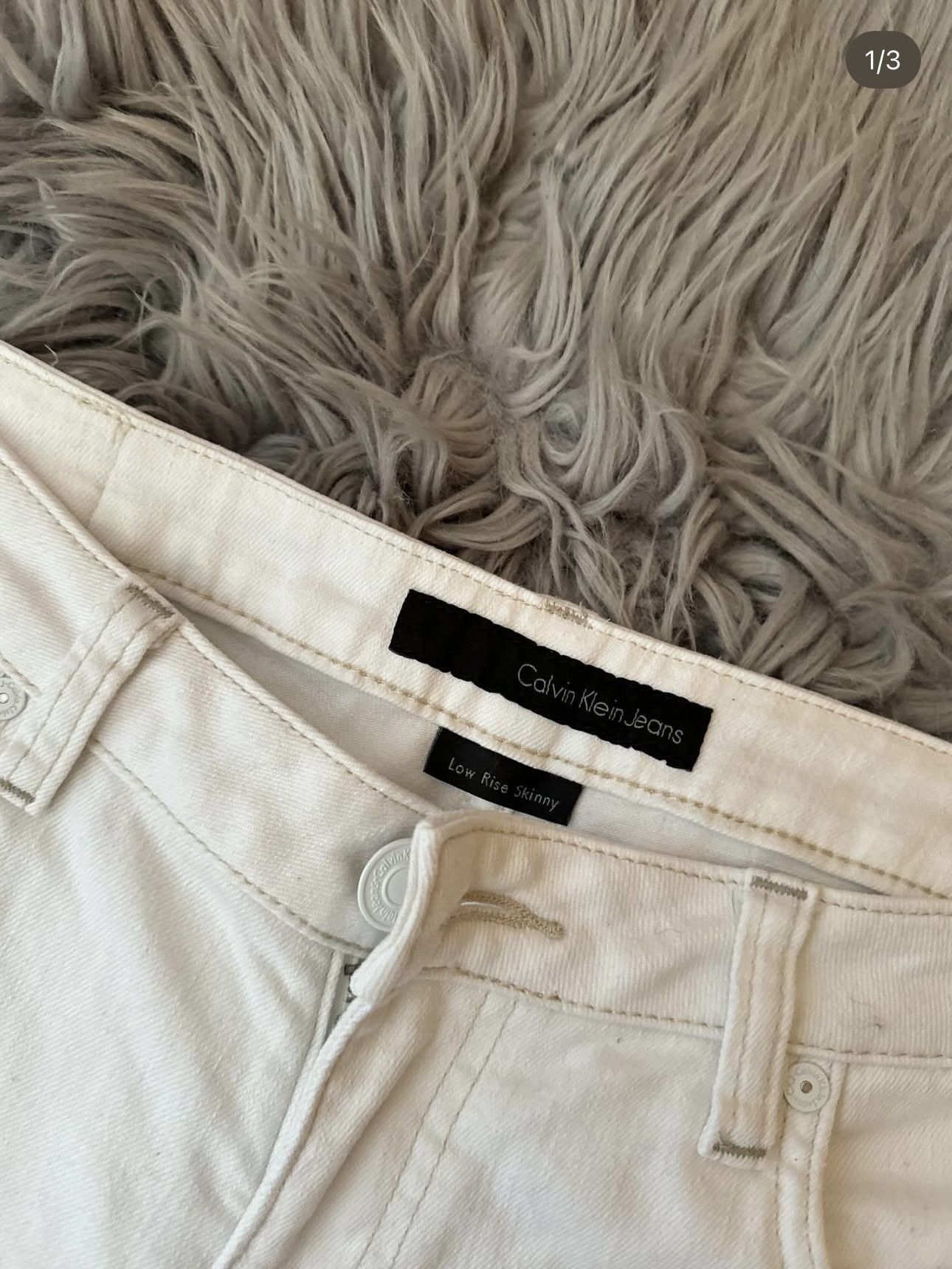 Calvin Klein Calvin Klein Jeans (Low rise) Size 27" / US 4 / IT 40 - 1 Thumbnail