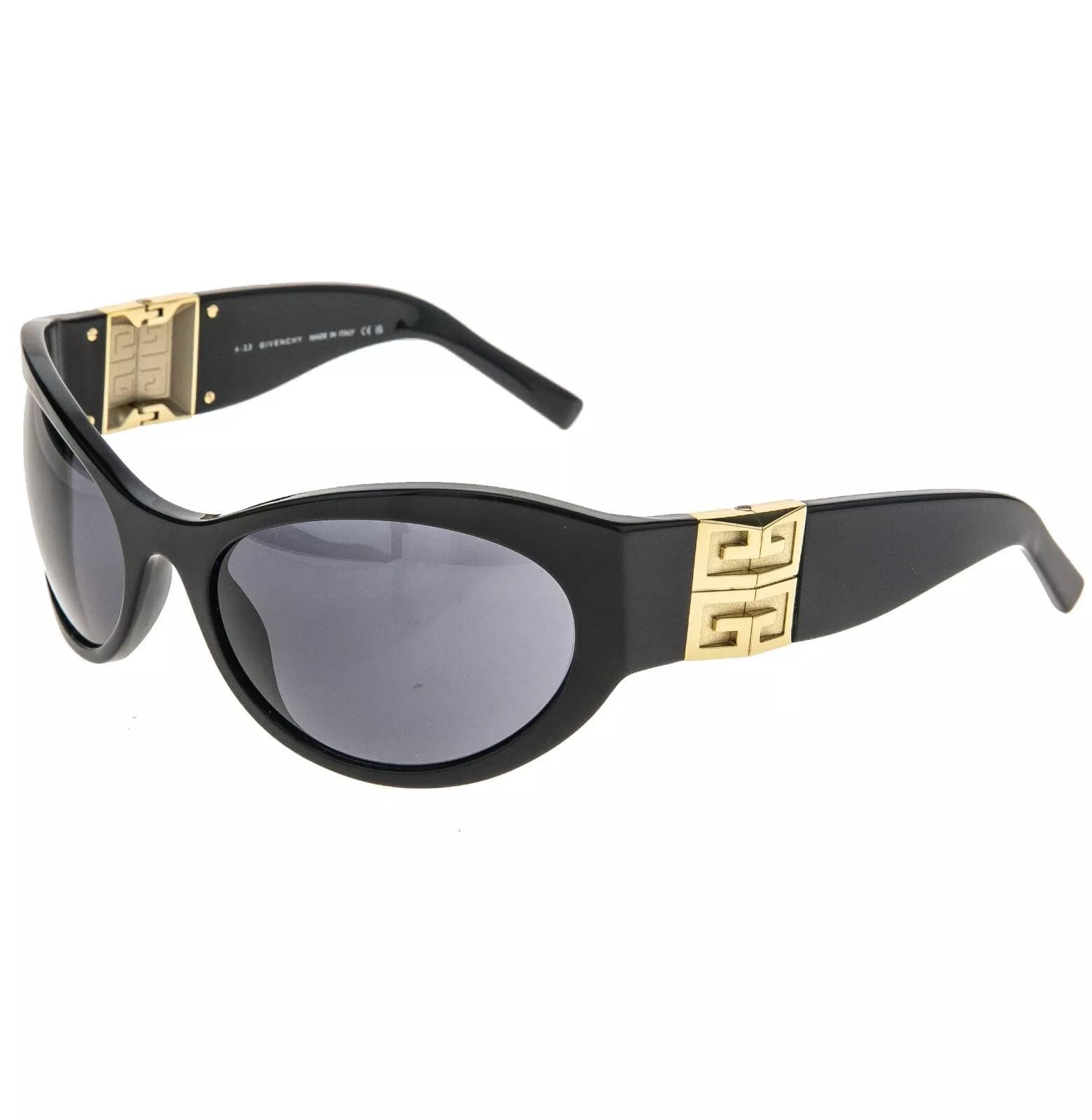 Givenchy GIVENCHY GV 4G Hinge 40073 Black Wrap GV40073I Sunglasses Size ONE SIZE - 3 Thumbnail