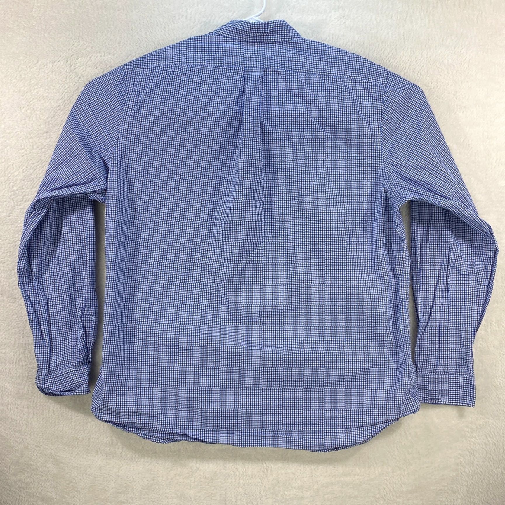 Ralph Lauren Ralph Lauren Shirt Button Up Long Sleeve Plaid Blue Mens XXL 100% Cotton Size US XXL / EU 58 / 5 - 2 Thumbnail