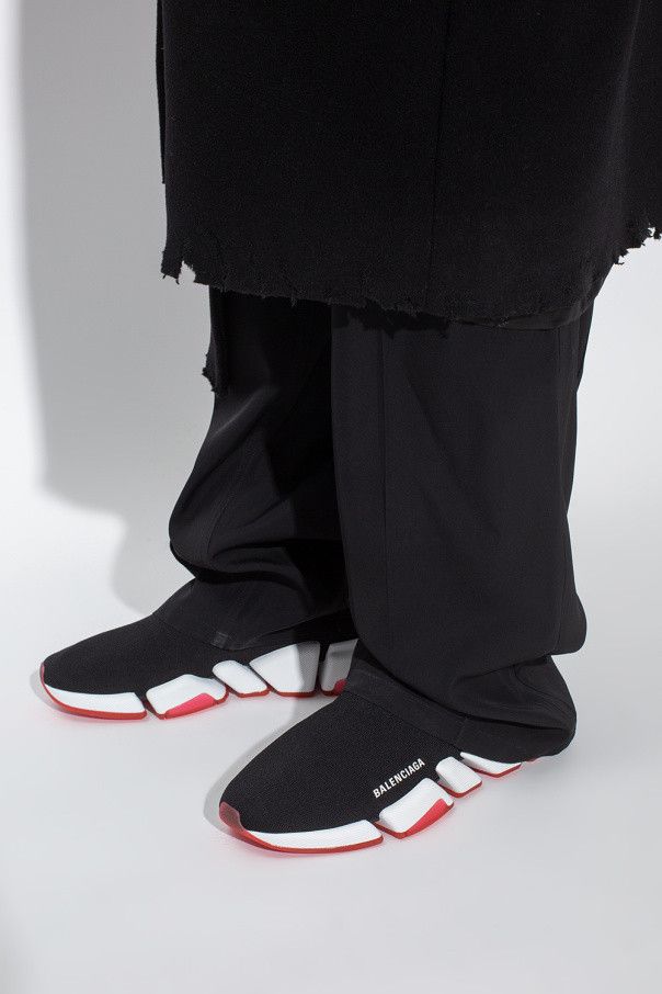 Balenciaga o1bcso1str1024 Speed 2.0 Recycled Knit Sneakers Multicolor Size US 14 / EU 47 - 2 Thumbnail