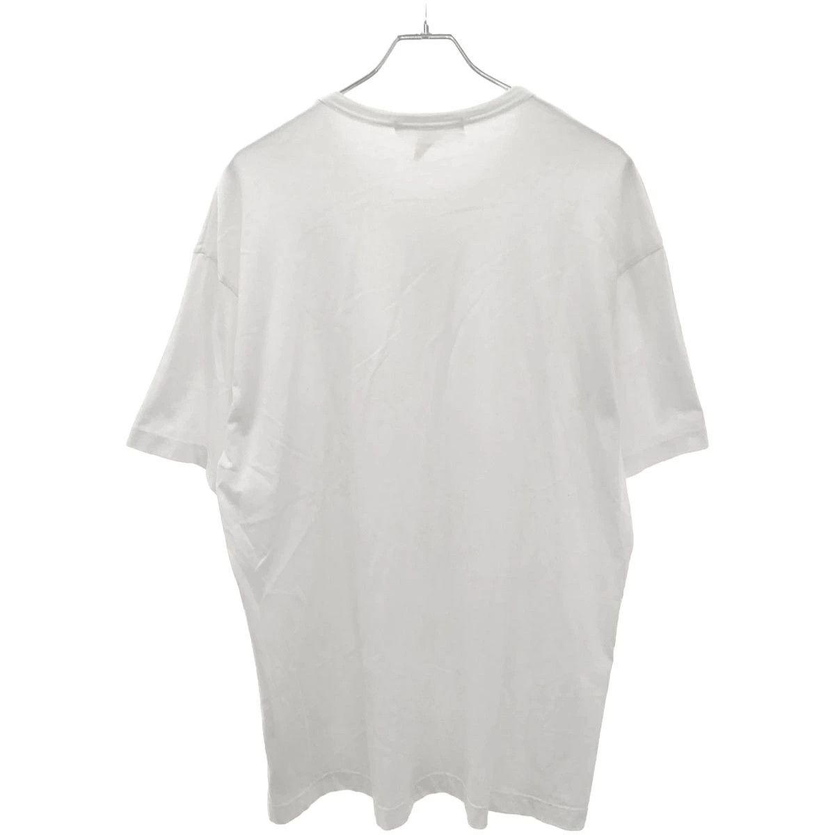 Comme des Garcons SHIRT T-Shirts Logo print big T-shirt Short Sleeve Cotton White Size US M / EU 48-50 / 2 - 2 Thumbnail
