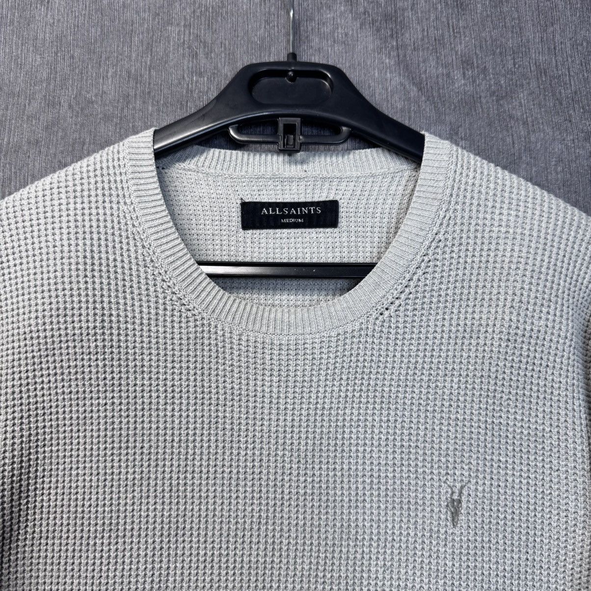 Allsaints Allsaints knit sweater mini logo rare Size US M / EU 48-50 / 2 - 2 Thumbnail