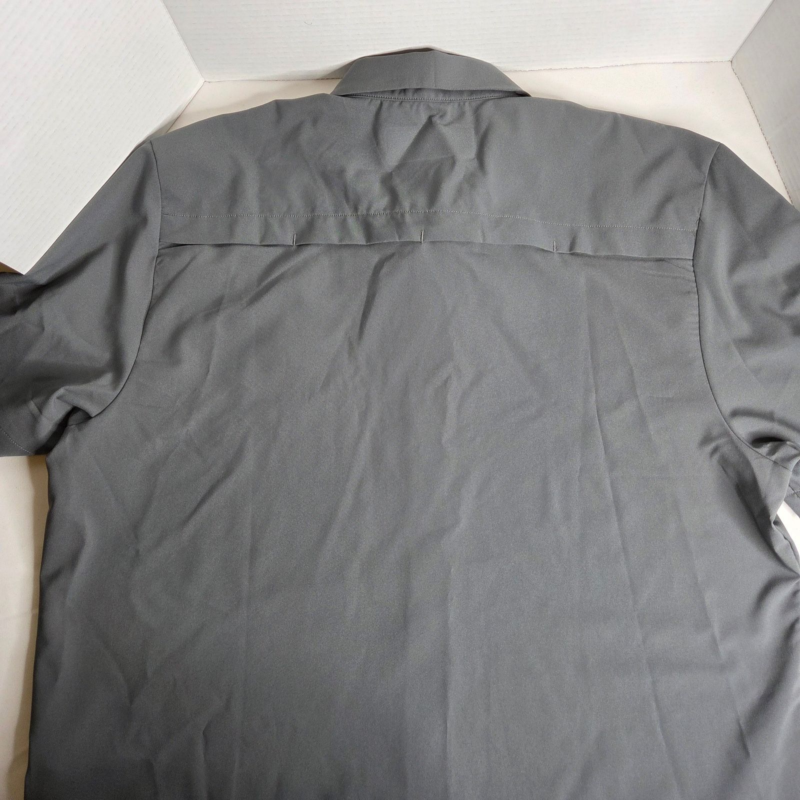 Adidas Men's Addias Gray East Coast Pro Button Down Polo Size US L / EU 52-54 / 3 - 7 Thumbnail