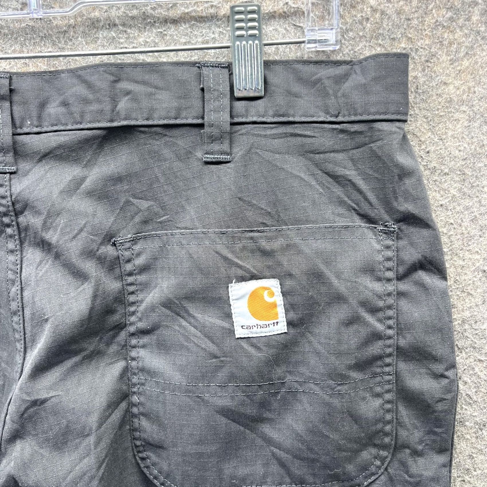 Carhartt Carhartt Pants Mens 36x30 Gray Chino Relaxed Fit Workwear Straight Leg Mens Regular 36 Gray Chino Workwear Pants Casual, Workwear Size US 36 / EU 52 - 4 Thumbnail