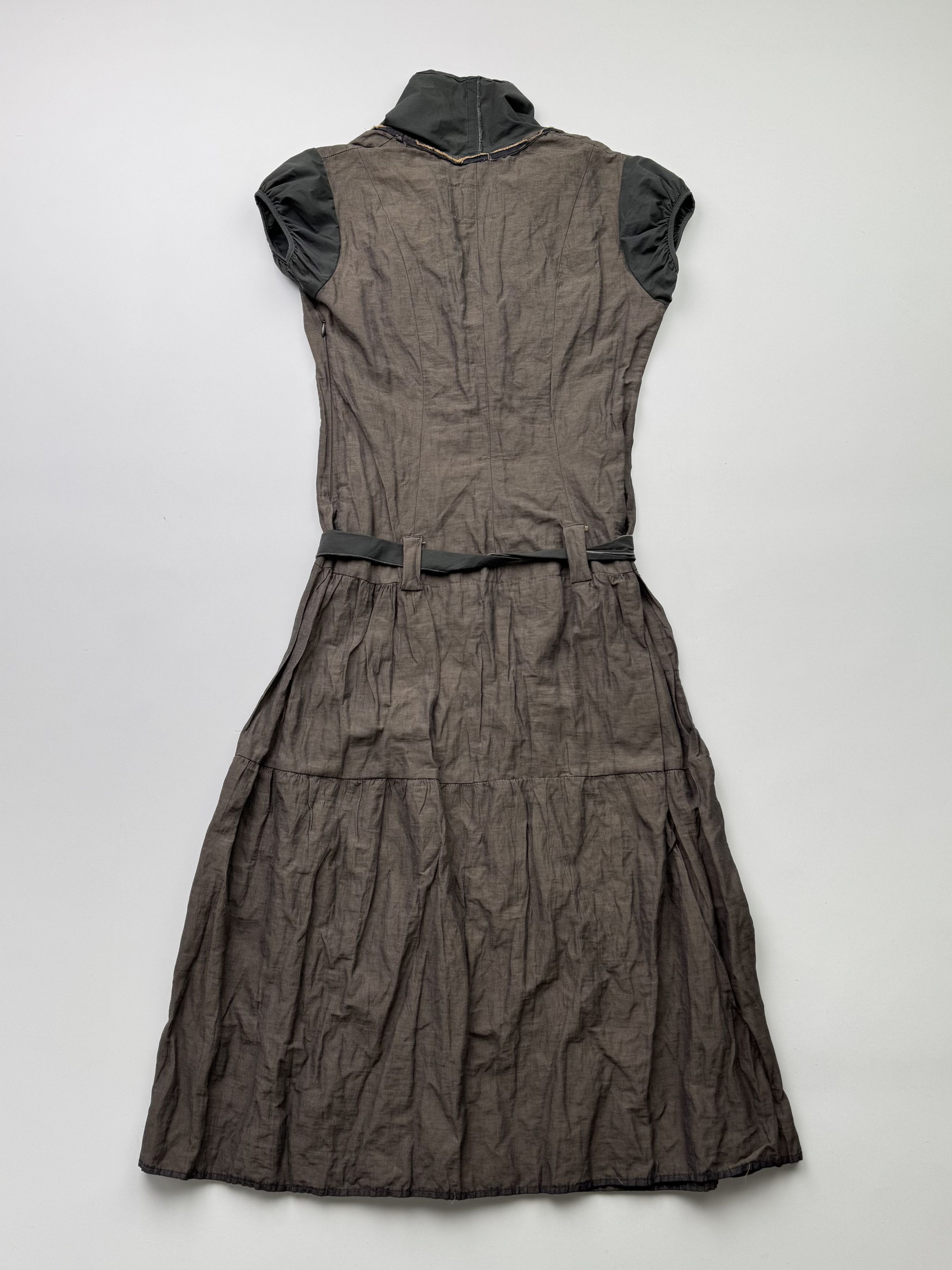 Japanese Brand Glamour Y2K Maxi Dress With Belt B223(V285)E2 Size S / US 4 / IT 40 - 6 Thumbnail