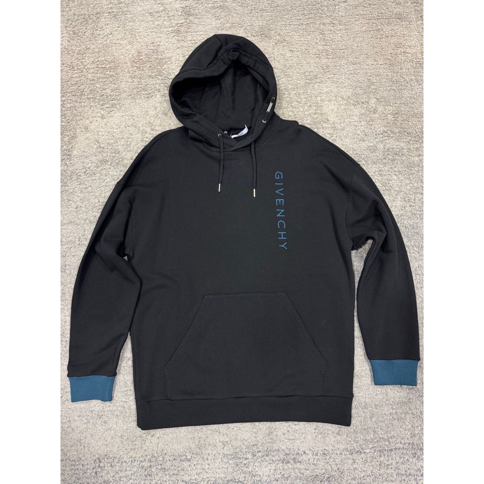 Givenchy Givenchy Stitch Logo Cuff Hoodie Hooded Cotton M Medium Size US M / EU 48-50 / 2 - 2 Thumbnail