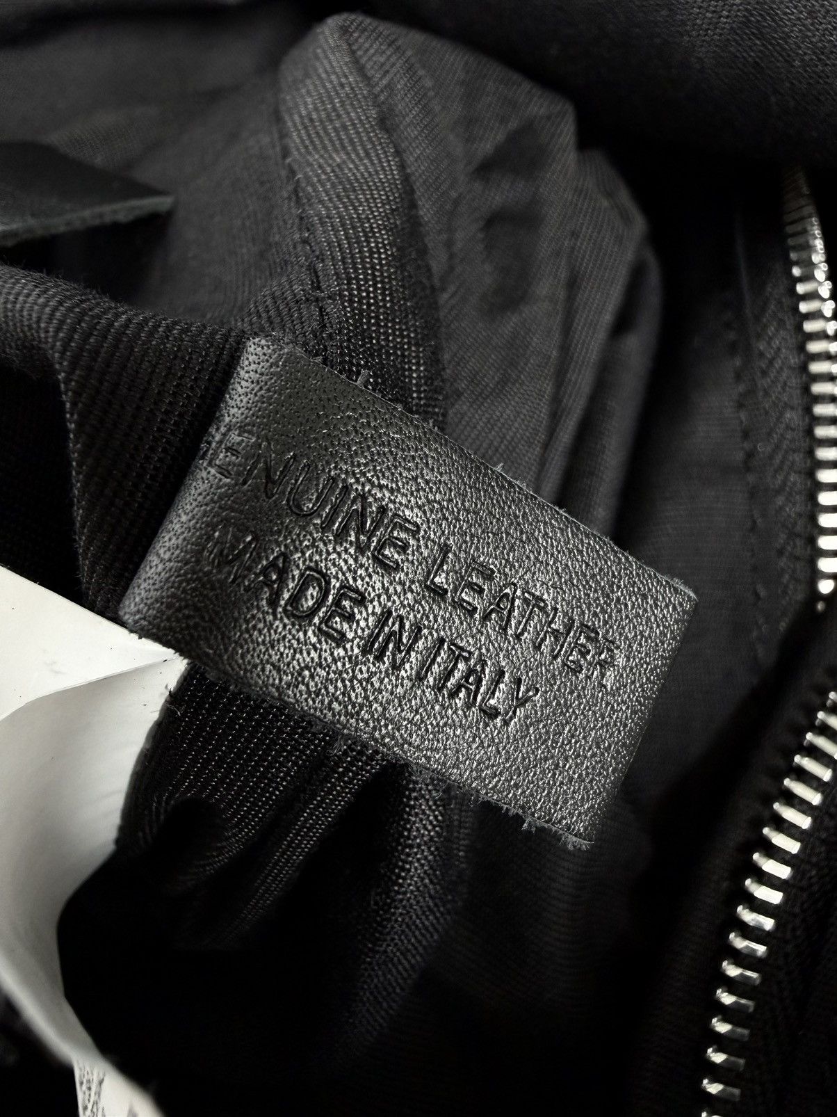 Maison Margiela Maison Margiela Line 11 Black Leather Tote Bag Size ONE SIZE - 18 Thumbnail
