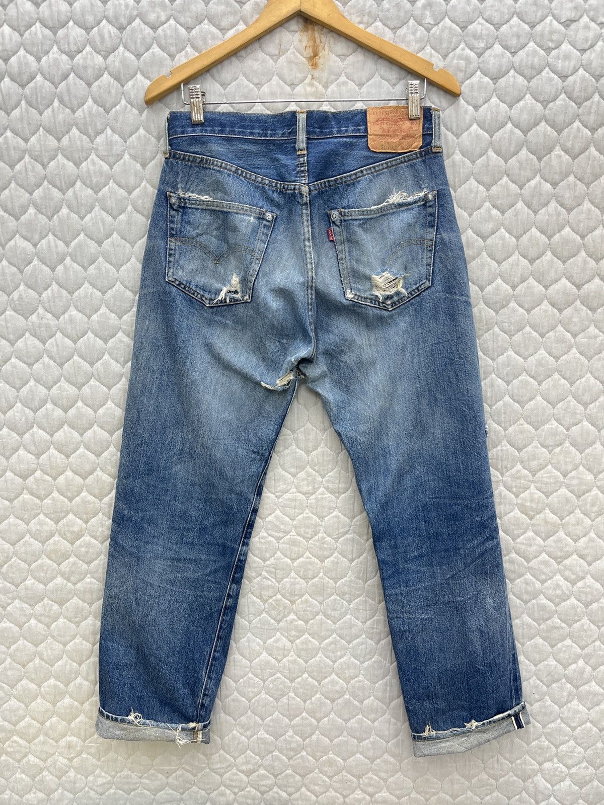 Levi's 🔥🔥🔥STEALS VTG LEVIS BIG E 501XX HIDDEN RIVET SELVEDGE DENIM Size US 31 - 4 Thumbnail