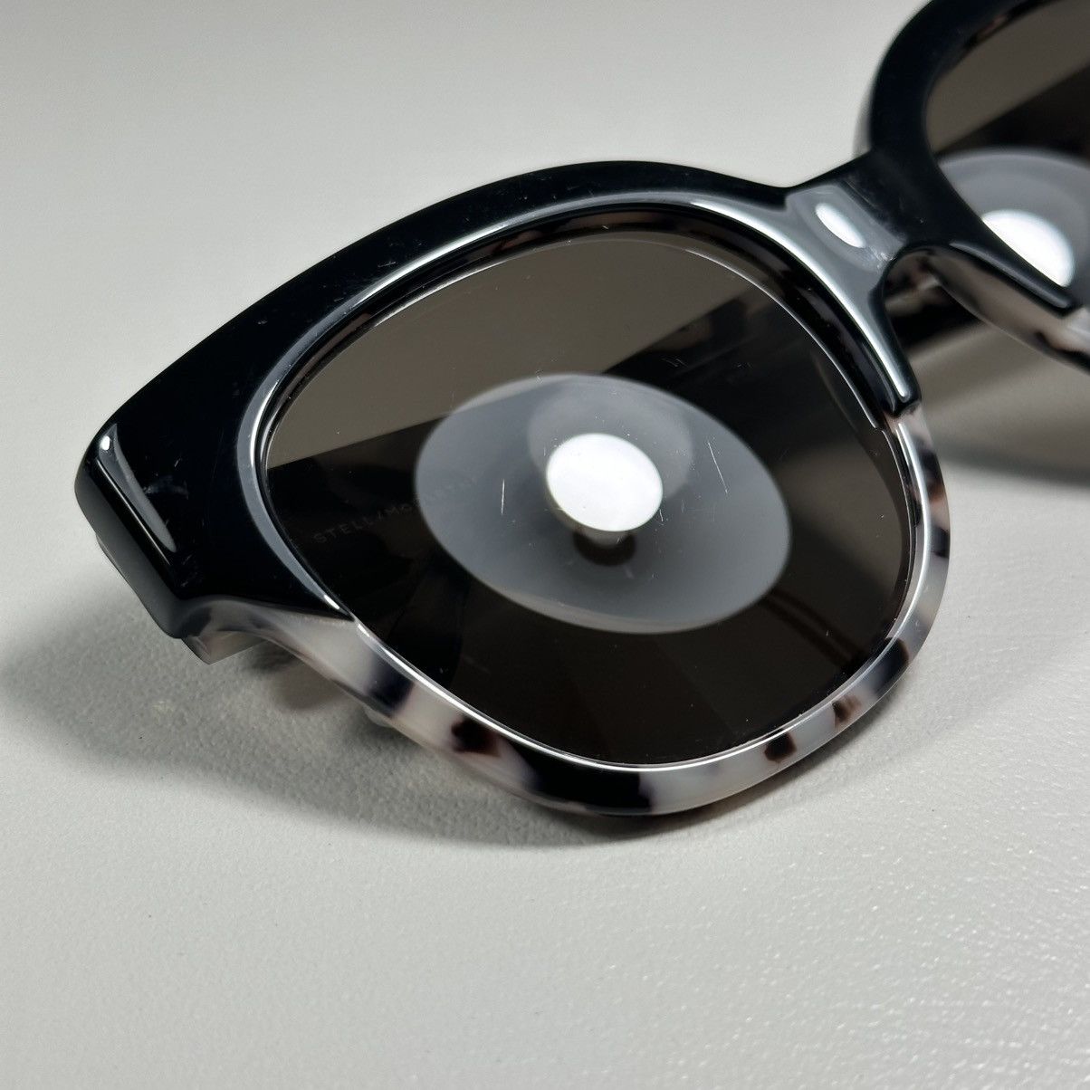 Stella McCartney Stella McCartney SM 4050 Black & Tortoise Sunglasses Size ONE SIZE - 7 Thumbnail