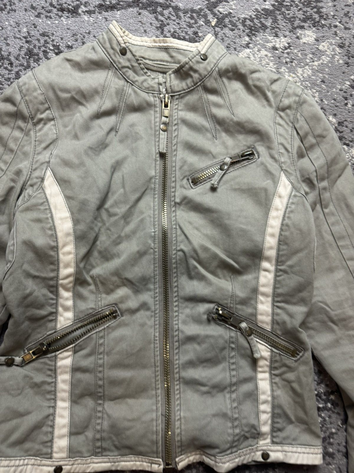 If Six Was Nine × Vintage Vintage Y2K Chief Biker L.G.B Style Moto Opium Jacket Size US XL / EU 56 / 4 - 4 Thumbnail