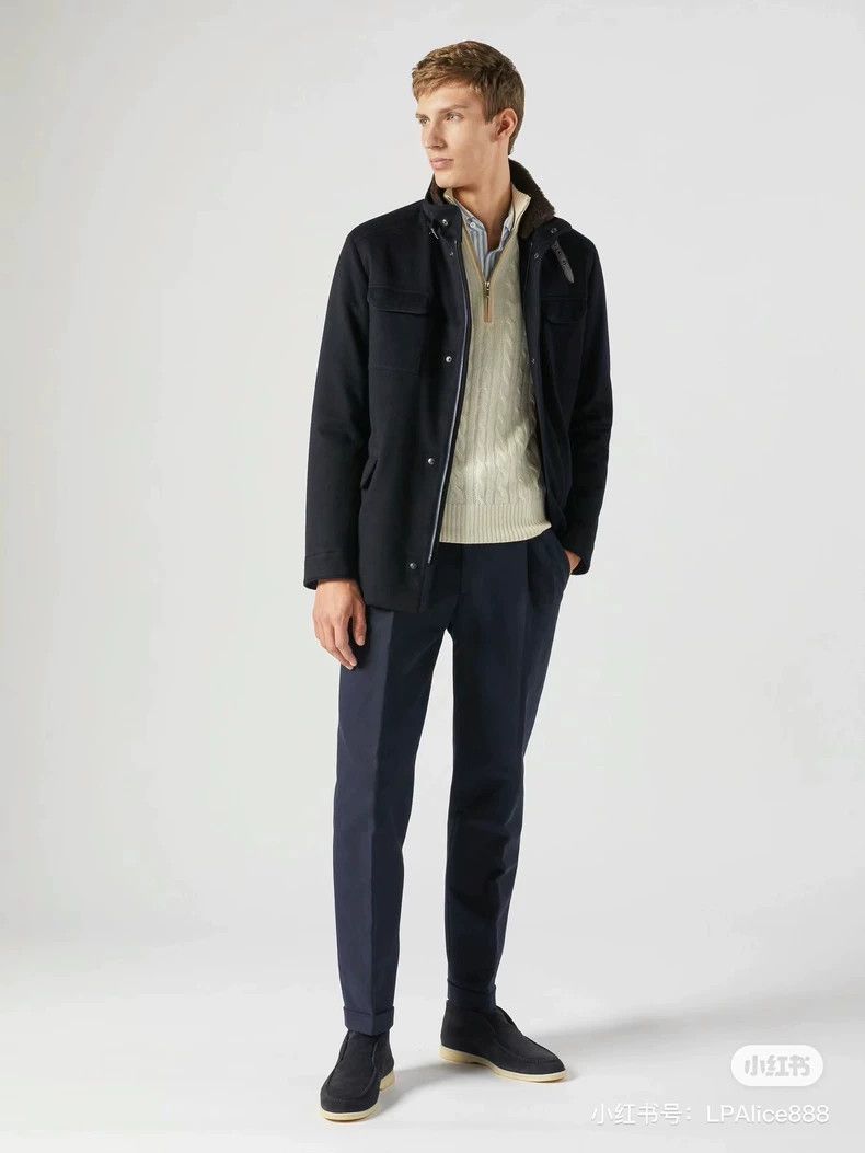 Loro Piana LORO PIANA Sheep and velvet traveler TRAVELLER trench coat Size US M / EU 48-50 / 2 - 3 Thumbnail
