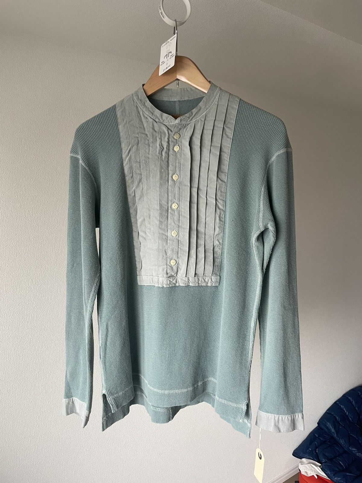 Takahiromiyashita The Soloist. 12FW Waffle Shirt Size US M / EU 48-50 / 2 - 1 Thumbnail