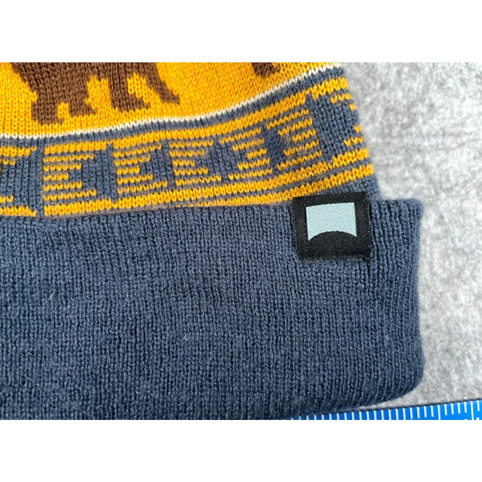 Burton Burton Beanie Adult One Size Blue Knit 100% Acrylic Ski Outdoor Logo BeanieMens Size ONE SIZE - 2 Thumbnail