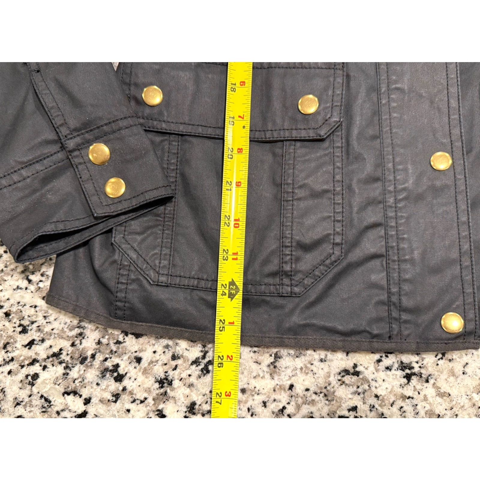 J.Crew J. Crew Relaxed Field Barn Jacket Women M Black Military Utility Preppy Army Size M / US 6-8 / IT 42-44 - 2 Thumbnail