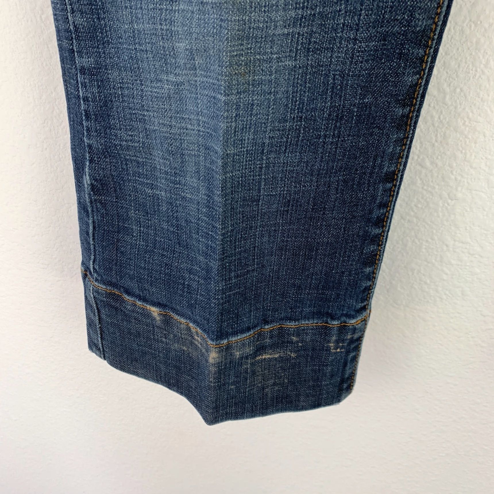 Vintage VINTAGE Arden B Dark Wash Capri Crop Wide Leg Jeans Size 2 Size 26" / US 2 / IT 38 - 2 Thumbnail