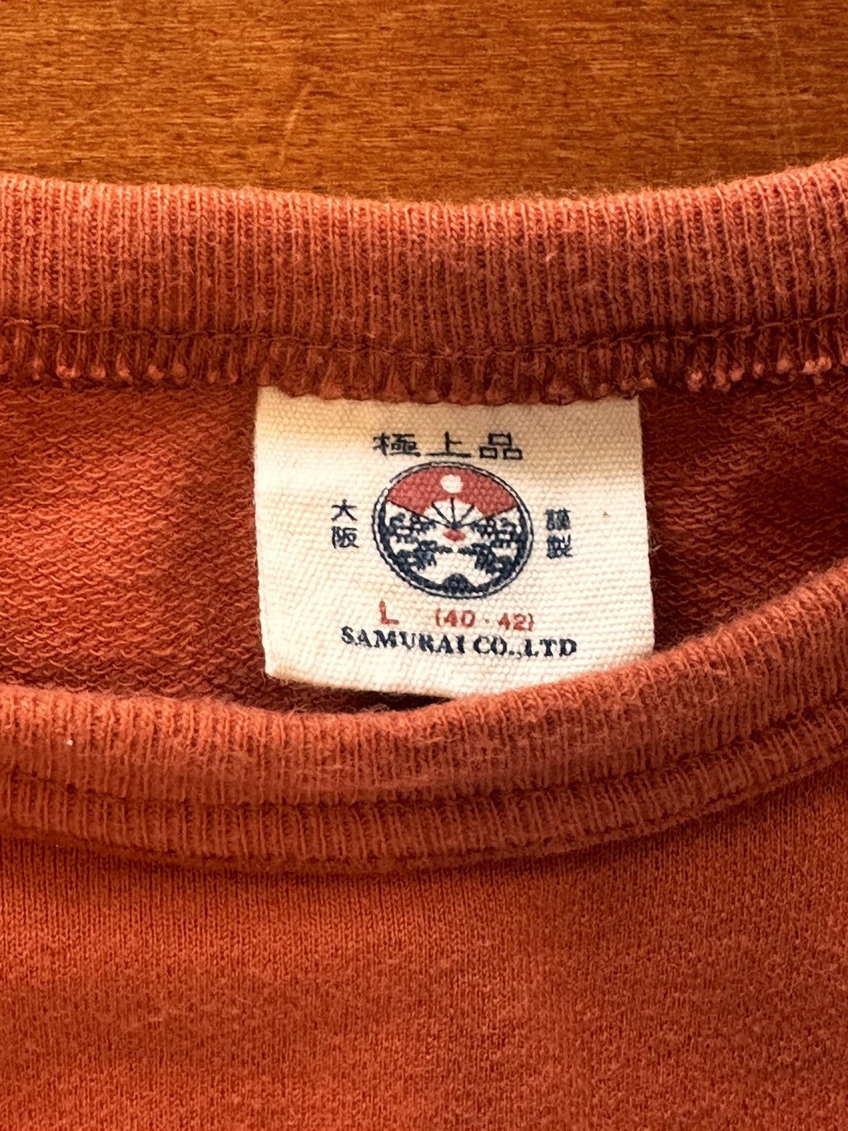 Samurai Jeans Samurai Graphic Tshirt Orange Size US L / EU 52-54 / 3 - 3 Thumbnail