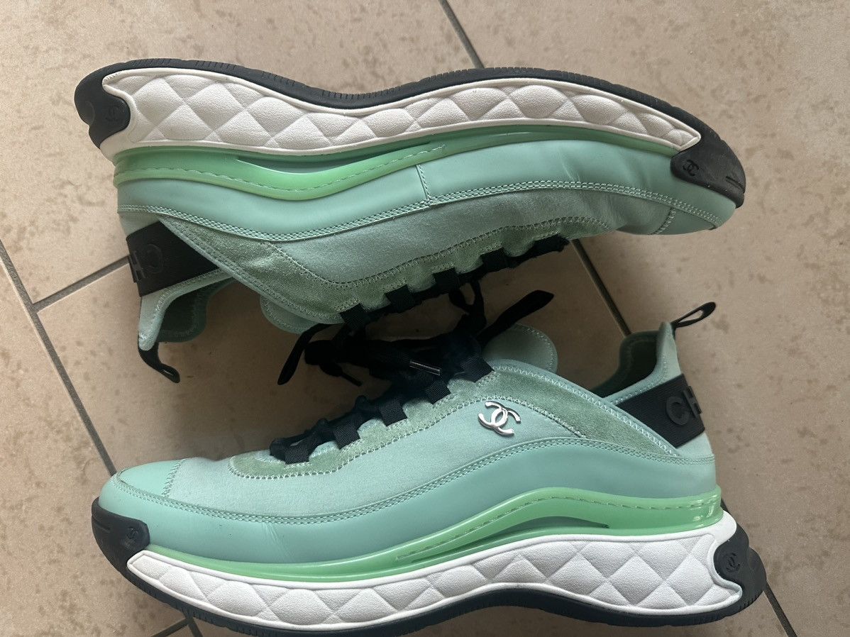 Chanel Chanel 2020 Interlocking CC Logo Sneakers Size US 12 / EU 45 - 1 Thumbnail
