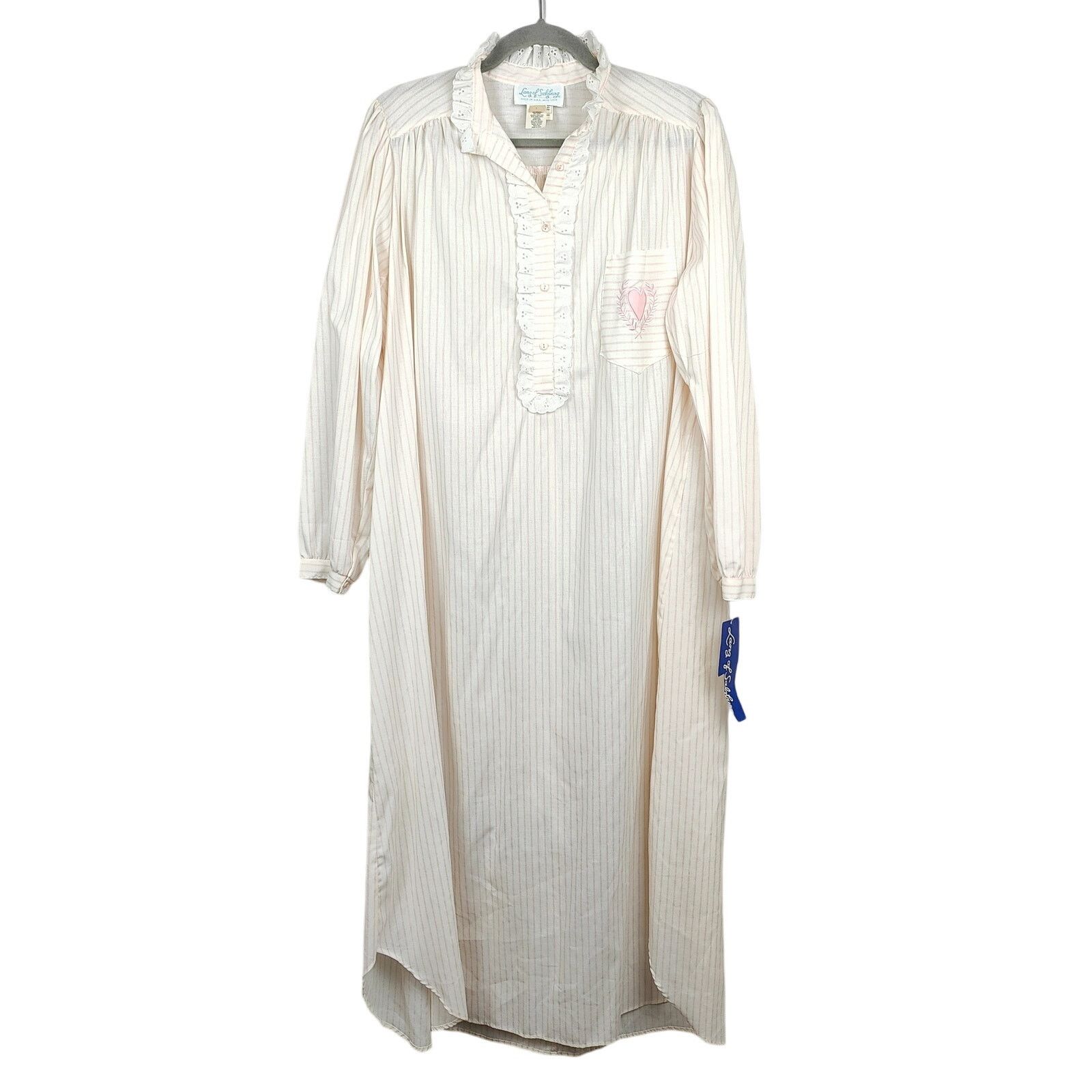 Other Vintage Deadstock Lanz of Salzburg Nightgown Womens Large Size L / US 10 / IT 46 - 1 Thumbnail