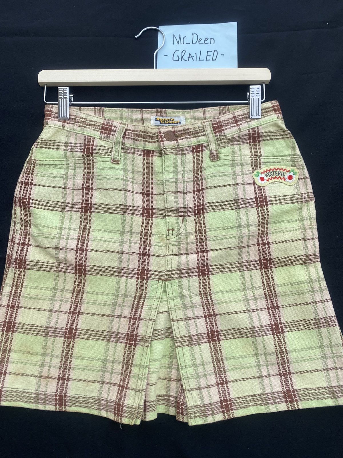 Hysteric Glamour Rare Vintage Hysteric Glamour Checkered Skirt Size 28" / US 6 / IT 42 - 4 Thumbnail
