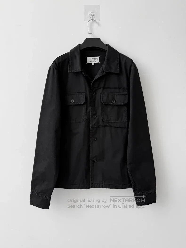 Maison Margiela Size41 Micro-make old wool-edged shirts