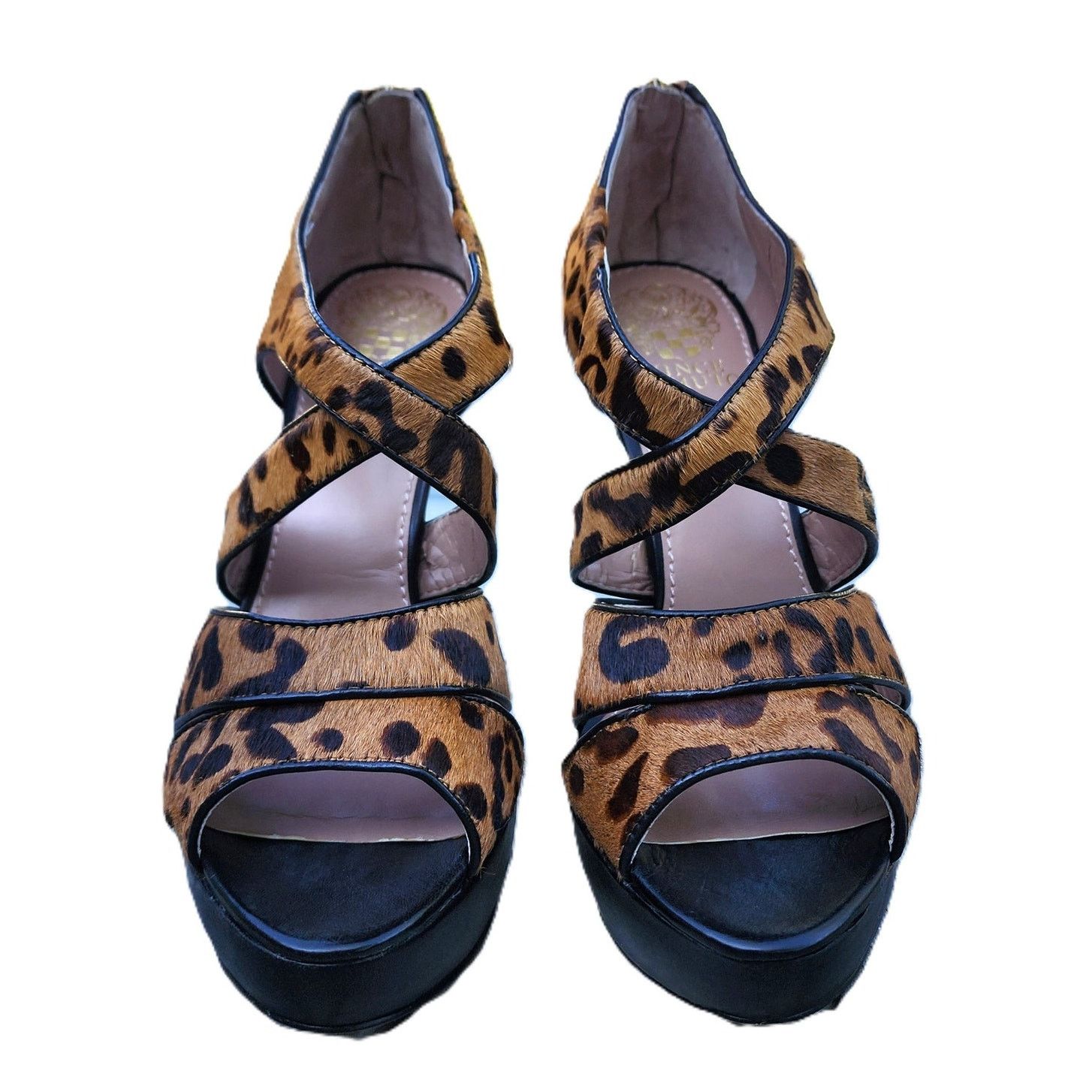 Vince Camuto Vince Camuto Melva Leopard Calf Hair Stiletto Heels 7.5 Size US 7.5 / IT 37.5 - 3 Thumbnail